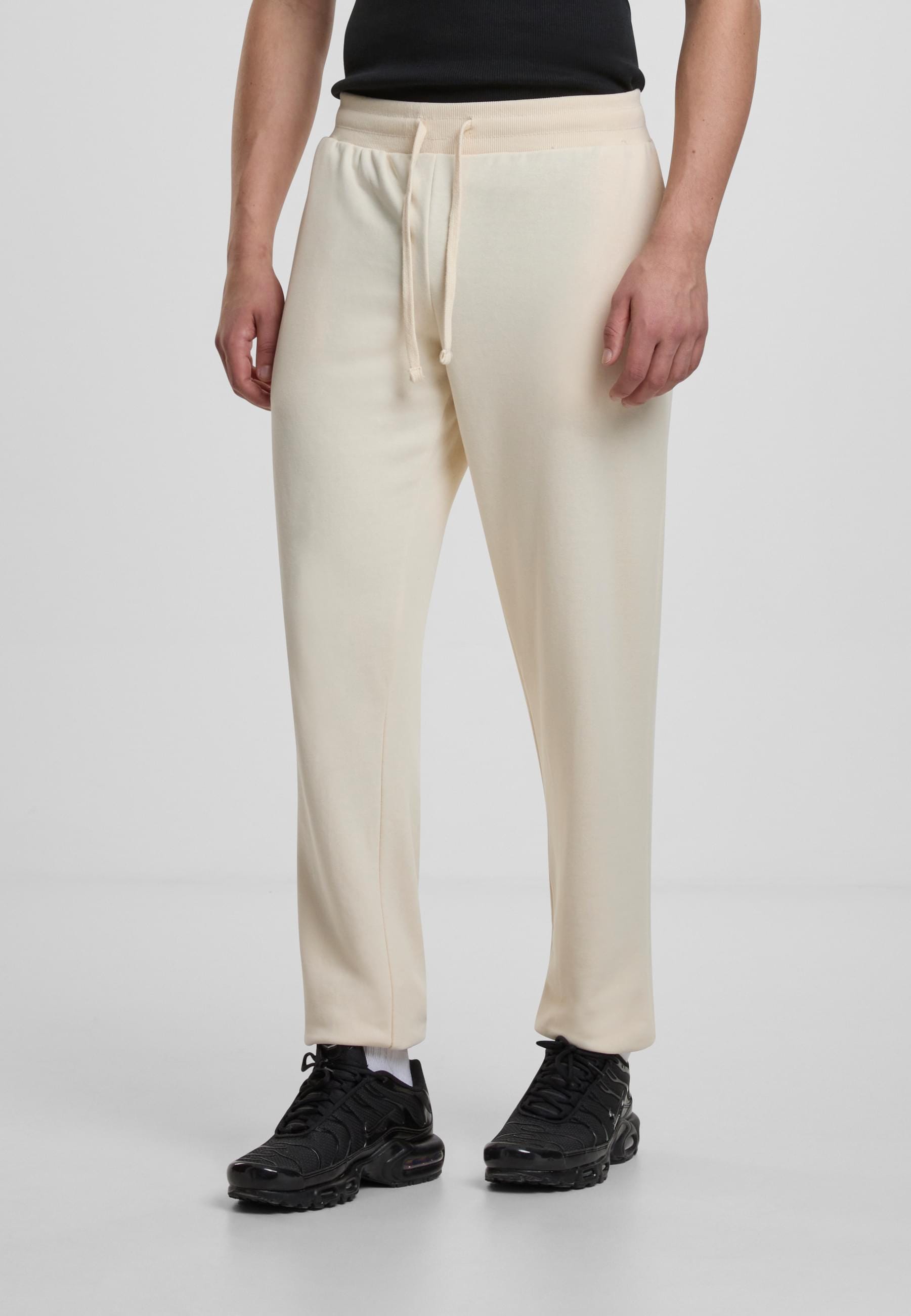 URBAN CLASSICS Stoffhose »Urban Classics Light Terry Basic Sweatpants«, (1 tlg.)