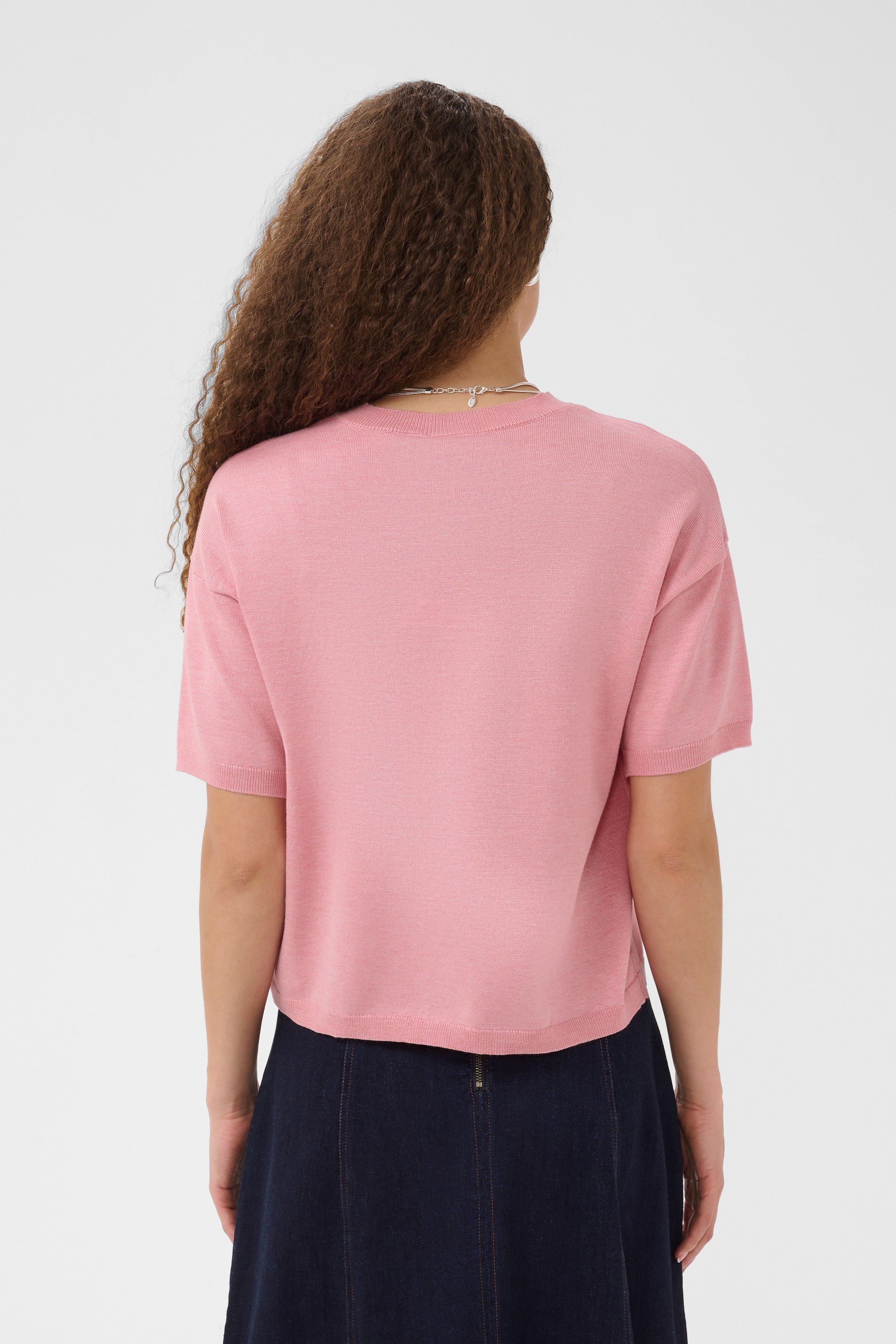 Saint Tropez Strickpullover »MilaSZ Boxy SS Pullover« Viskosemischung, Oversize fit
