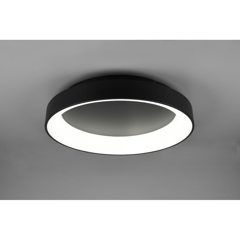 TRIO Leuchten LED Deckenleuchte »GIRONA«, 1 flammig-flammig, integrierter Dimmer, Lichtfarbe stufenlos einstellbar, Nachtlicht