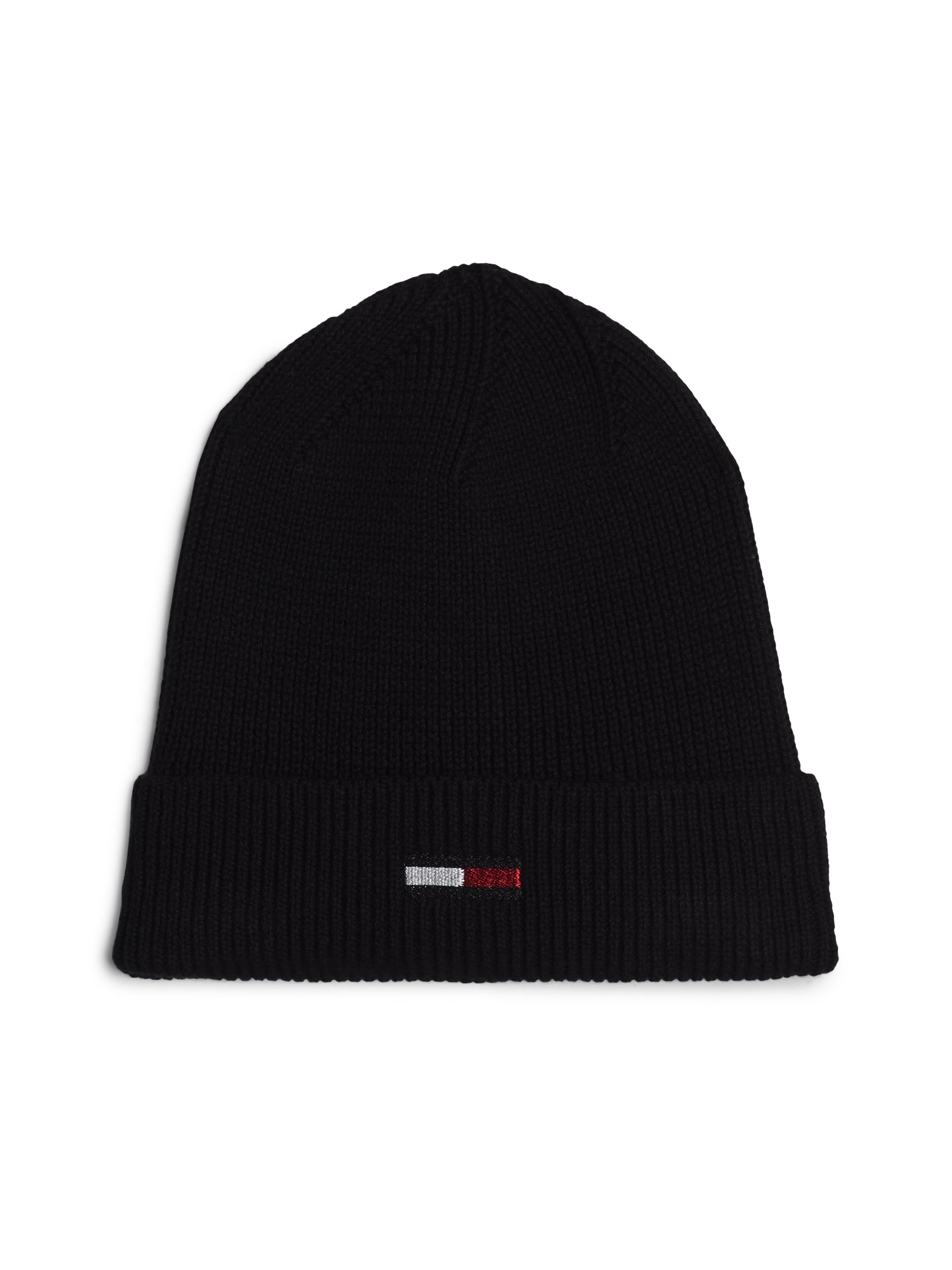 Tommy Jeans Beanie »TJW ELONGATED FLAG BEANIE«, mit Logostickerei