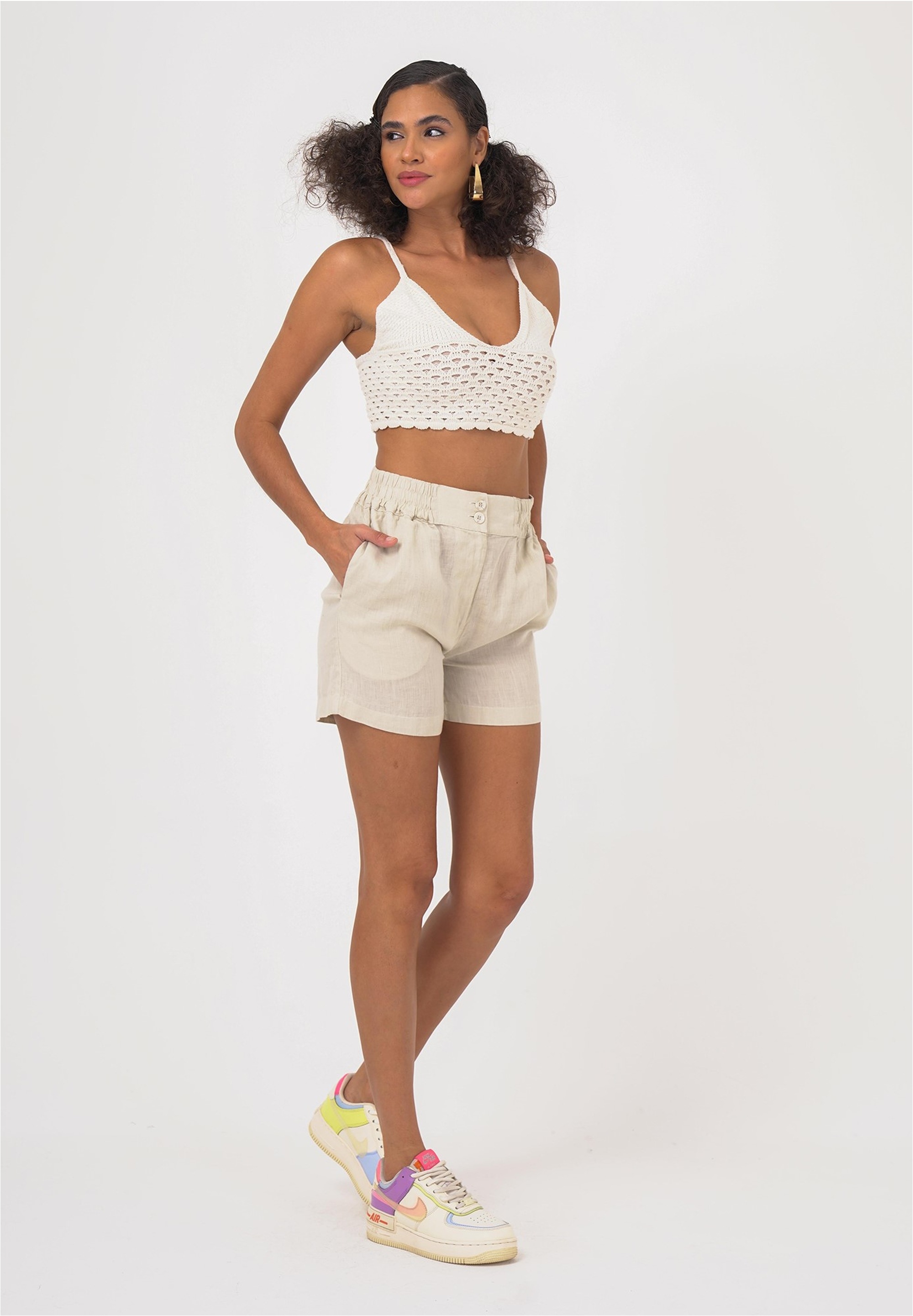 Thumbnail - freshlions Shorts "Amara" im klassischen Design