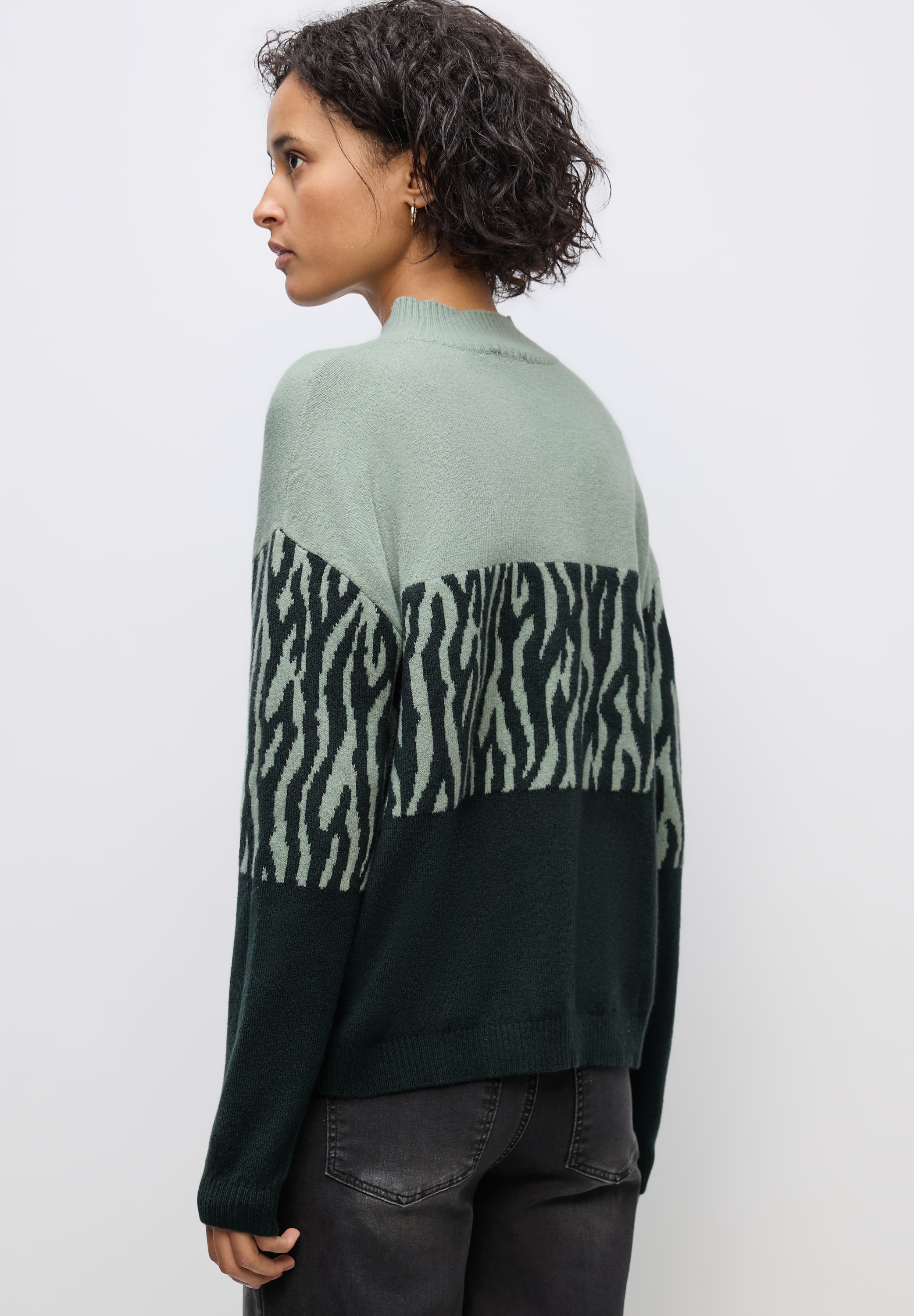 STREET ONE Strickpullover, im soften Baumwoll-Mix