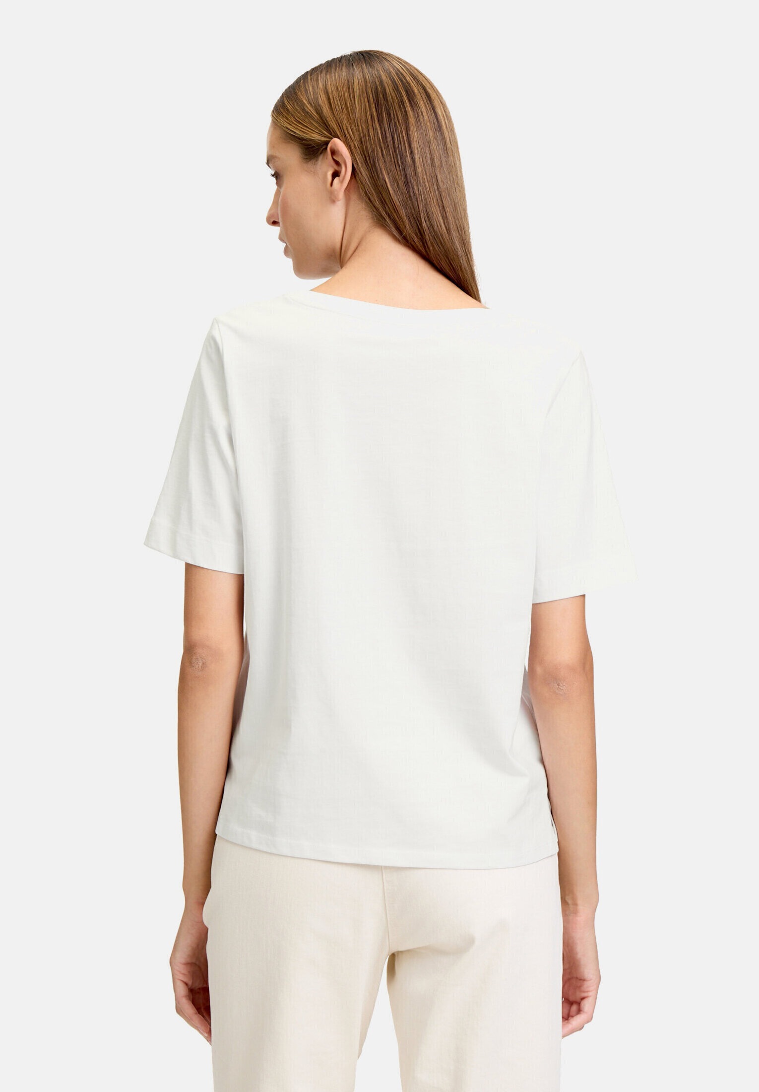 Betty Barclay Kurzarmshirt »Damen mit Aufdruck« 1 Stk. Glitzersteine