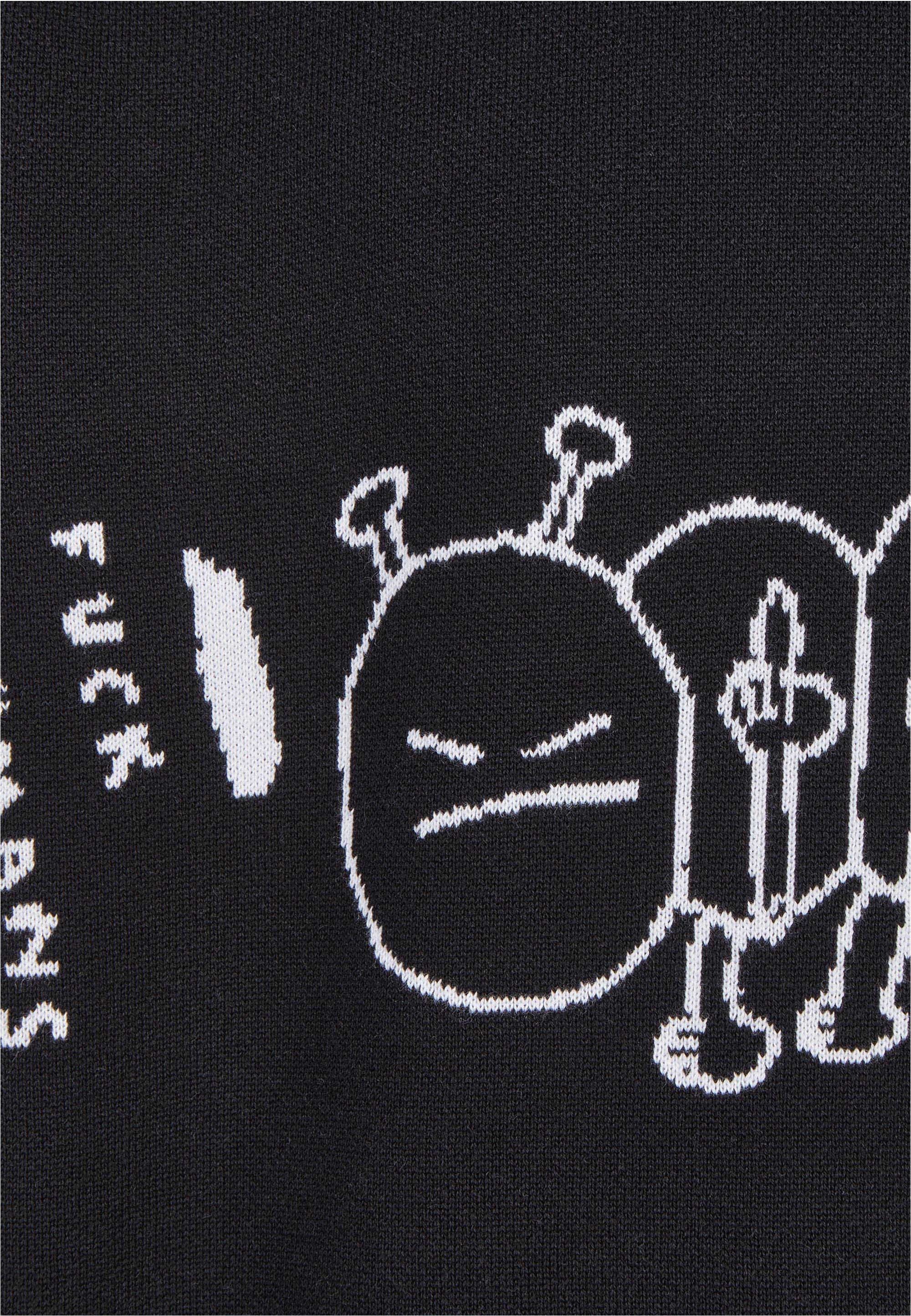 Cleptomanicx Strickpullover »FUHUMANS« mit lässigem Frontprint
