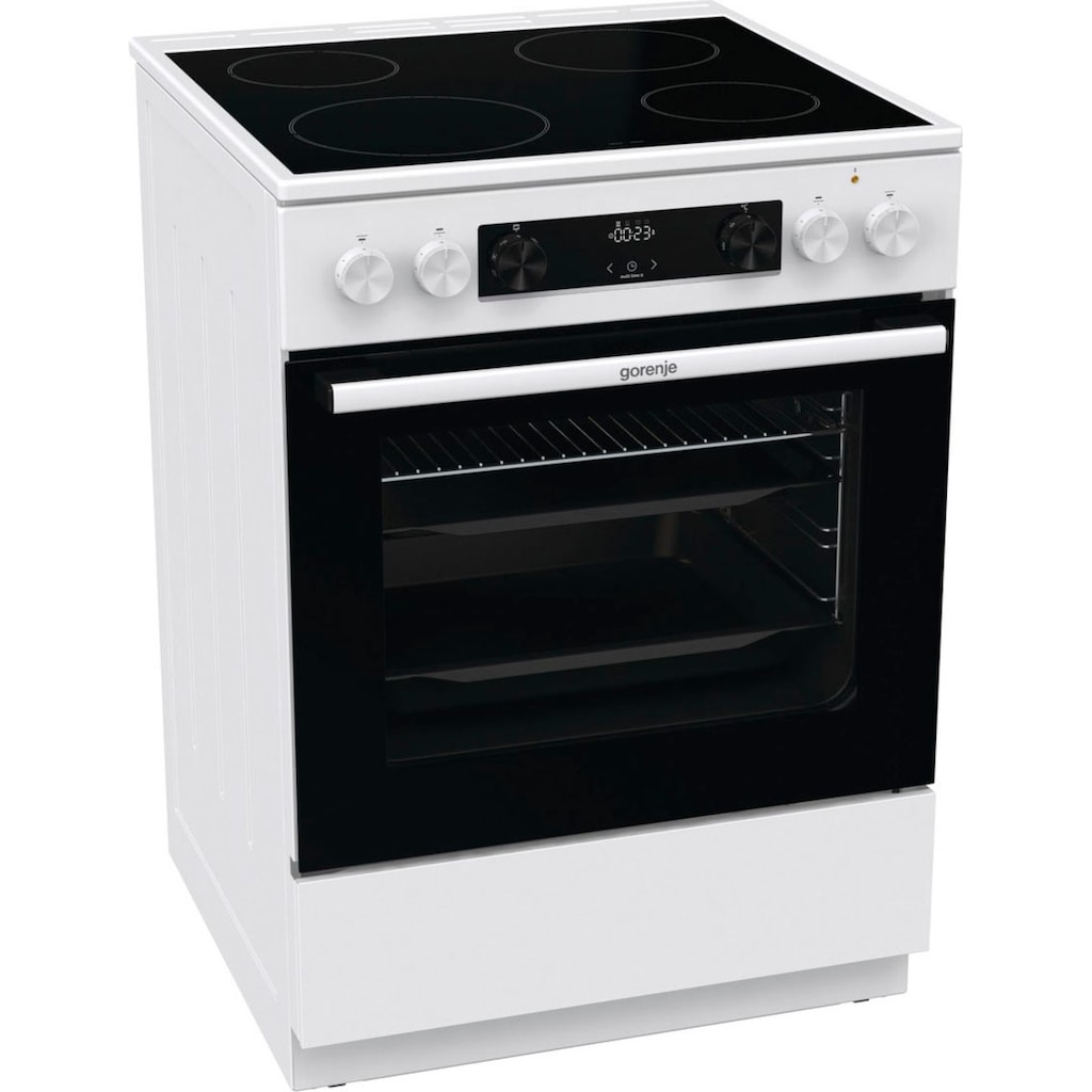 GORENJE Elektro-Standherd »GEC6C40WD«, GEC6C40WD, Aqua Clean