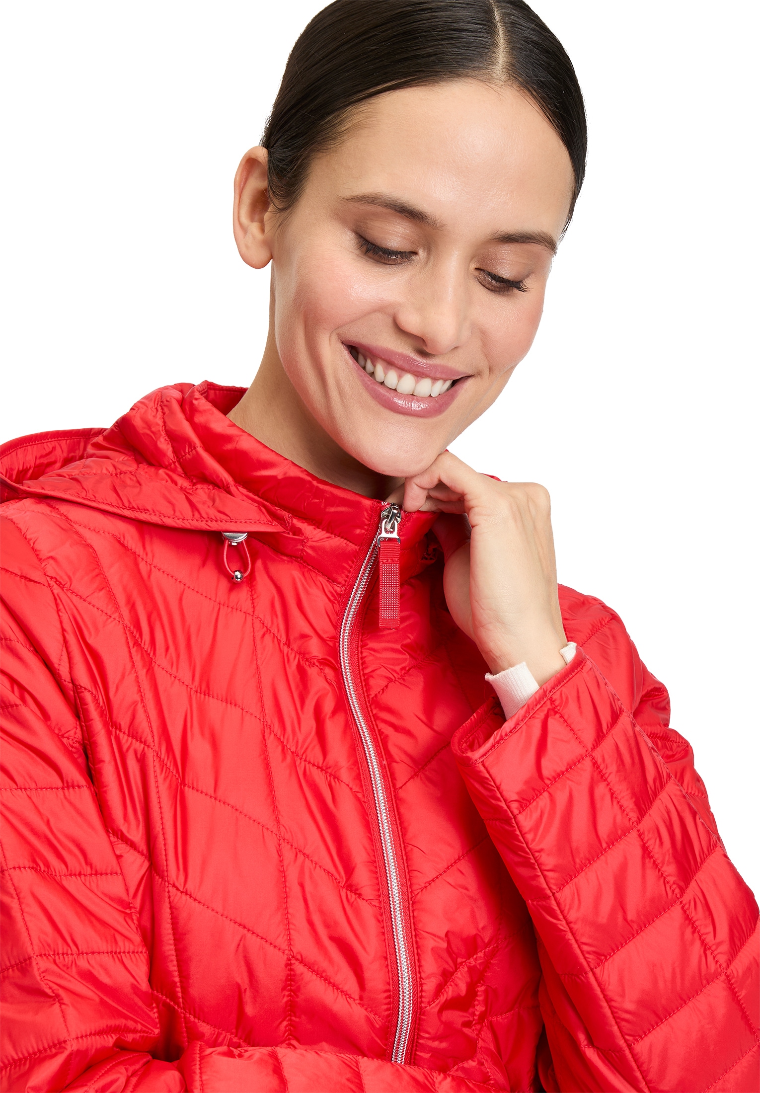 Betty Barclay Outdoorjacke »Betty Barclay Damen Outdoorjacke mit abnehmbarer Kapuze«, mit Kapuze