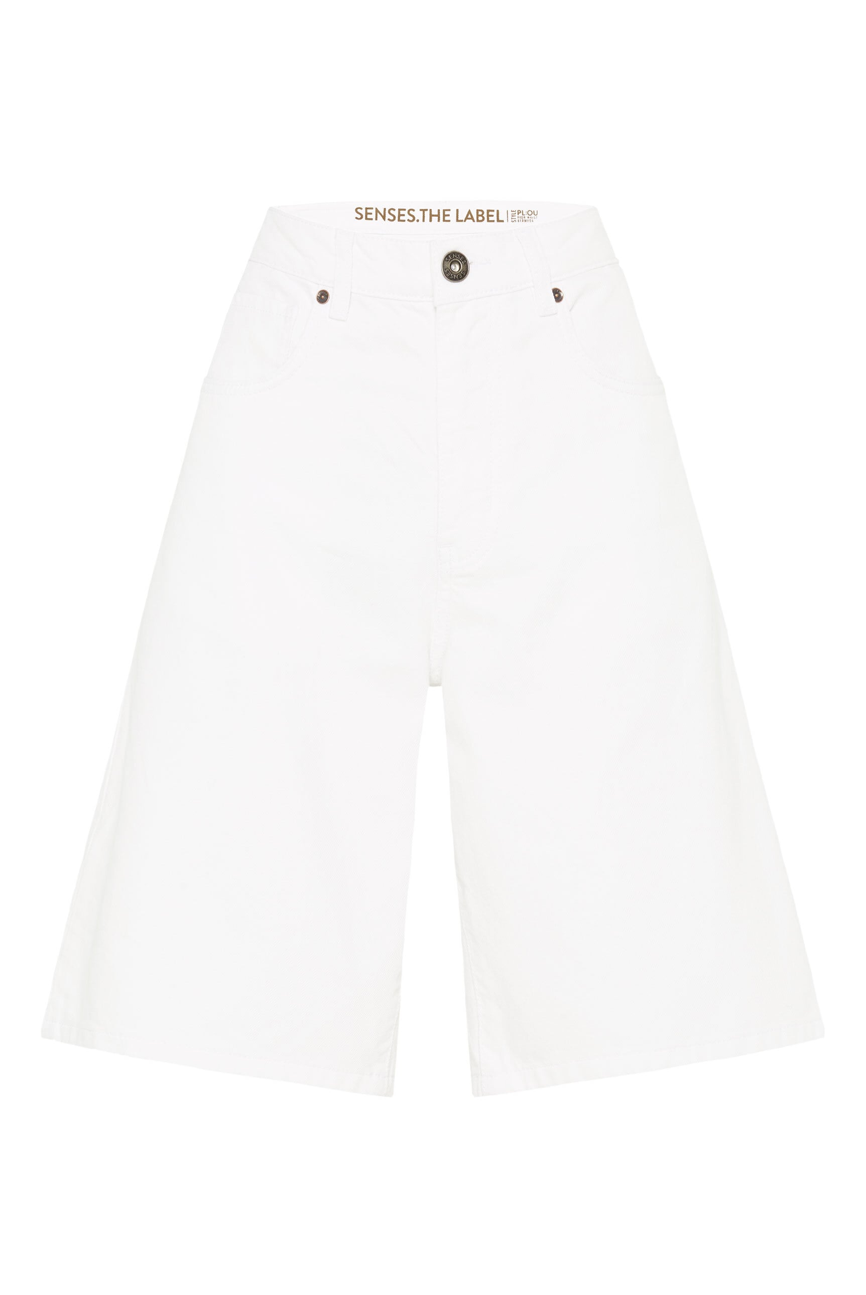 SENSES.THE LABEL Jeansshorts mit hoher Leibhöhe