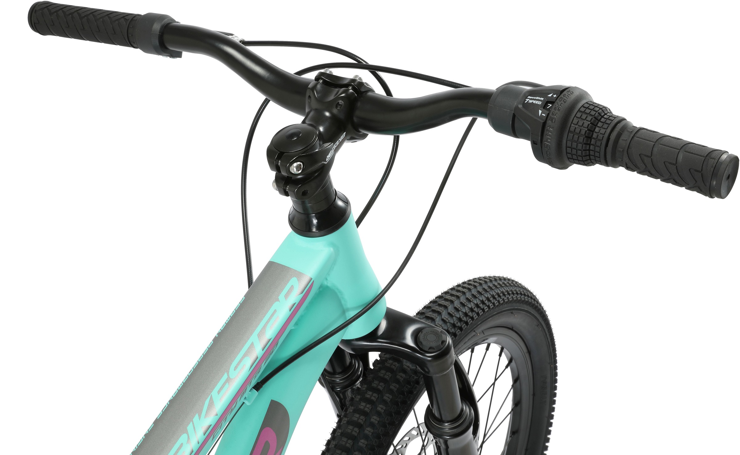 Bikestar Jugendfahrrad, 7 Gang, Shimano, RD-TY21 Schaltwerk, Kettenschaltung
