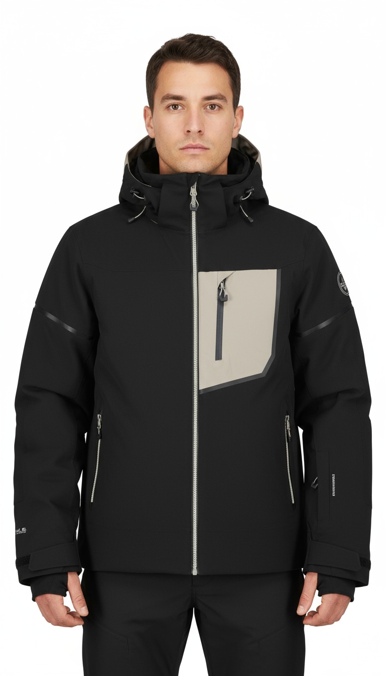 Icepeak Skijacke "ICEPEAK FRISCO" mit wasserdichtem Obermaterial, atmungsaktiv, winddicht
