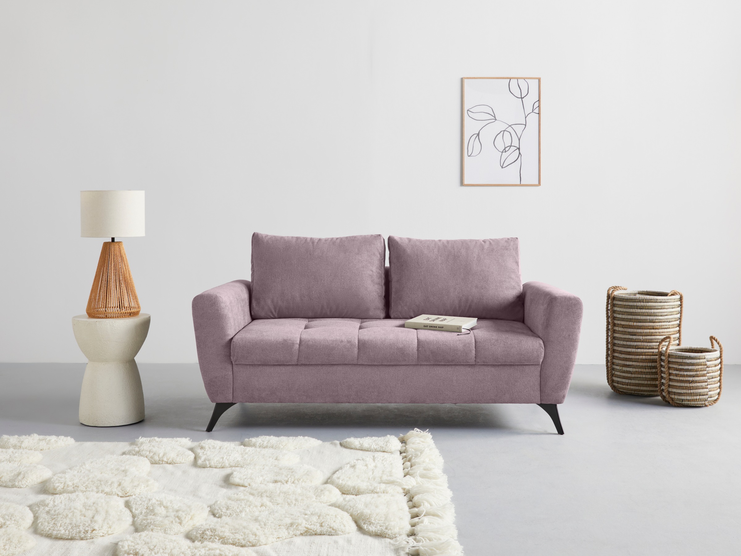 INOSIGN 2,5-vietė sofa »Lörby« auch su Aqua cl...