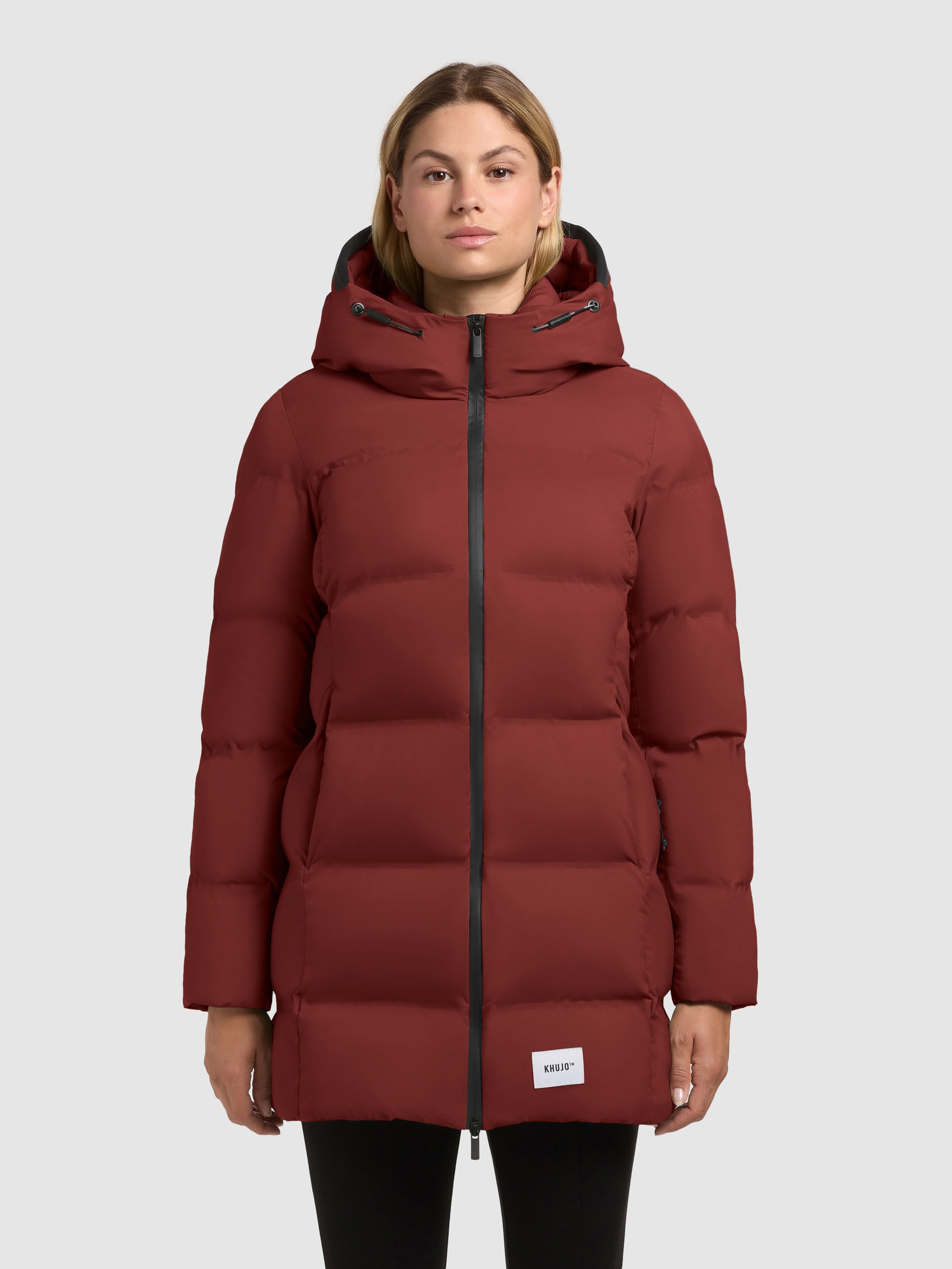 khujo Steppjacke »TANARE3«, mit Kapuze
