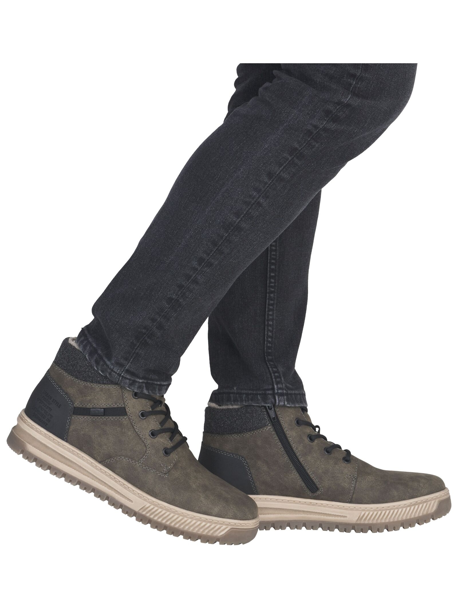 Rieker Sneaker »Rieker Stiefelette Lederimitat«