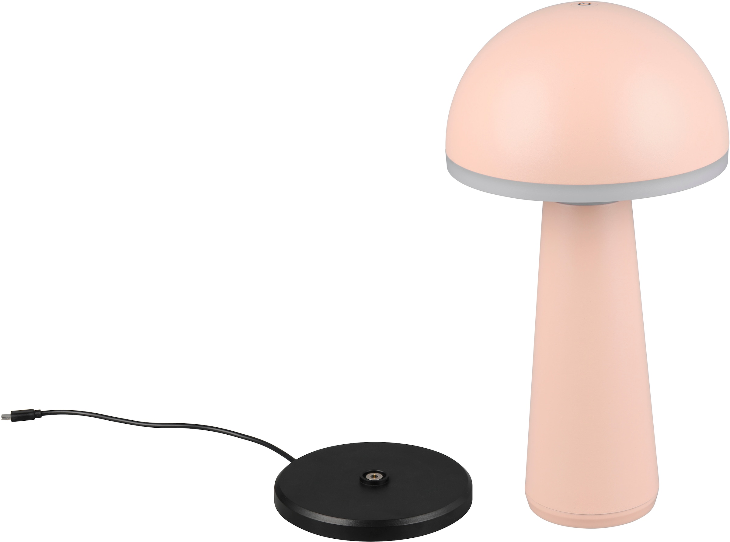 REALITY Leuchten LED Außen-Tischleuchte "FUNGO" LED-Board 1 Stk. warmweiß - günstig online kaufen