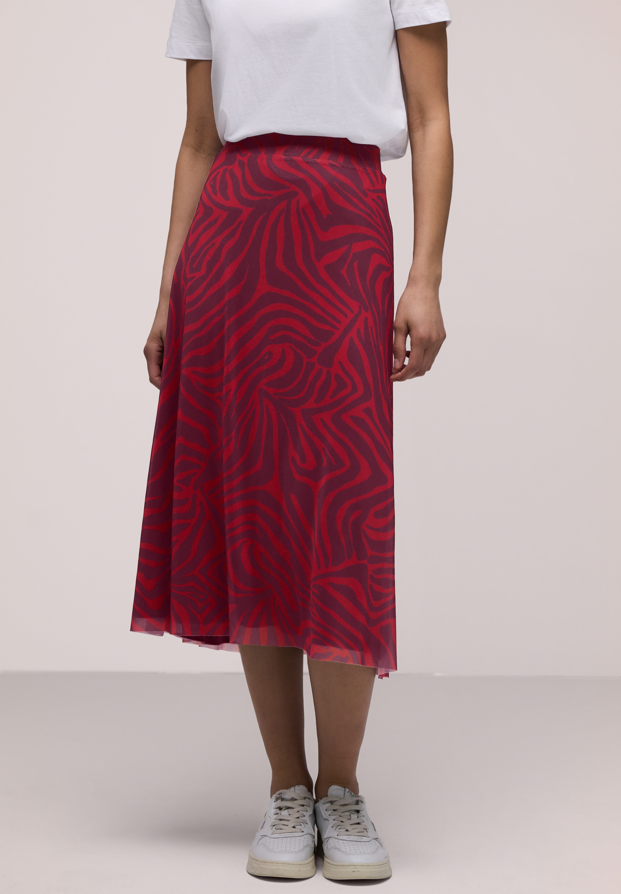 STREET ONE Meshrock in Midi-Länge günstig online kaufen