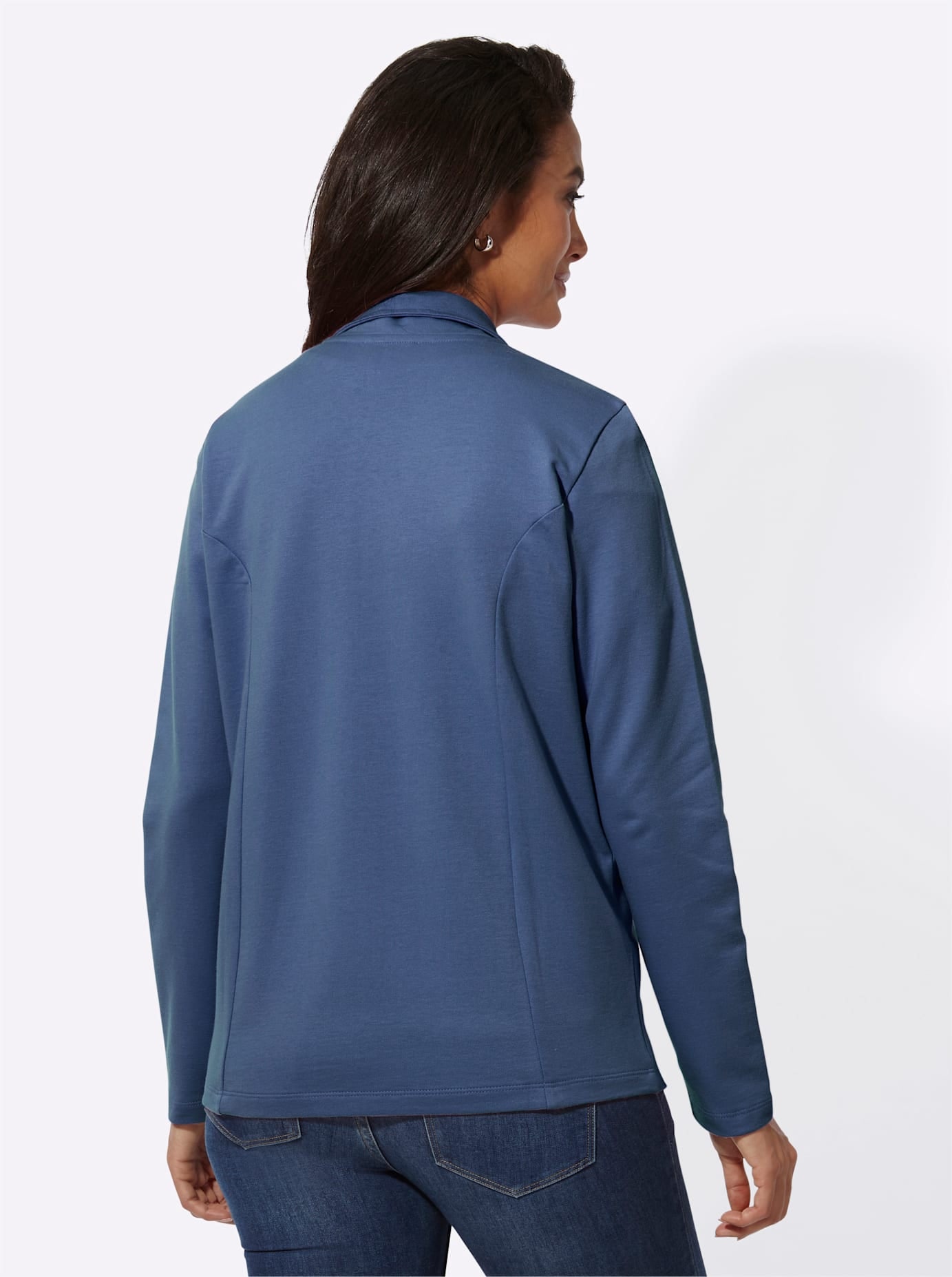 Casual Looks Shirtjacke »Sweatjacke«, (1 tlg.)
