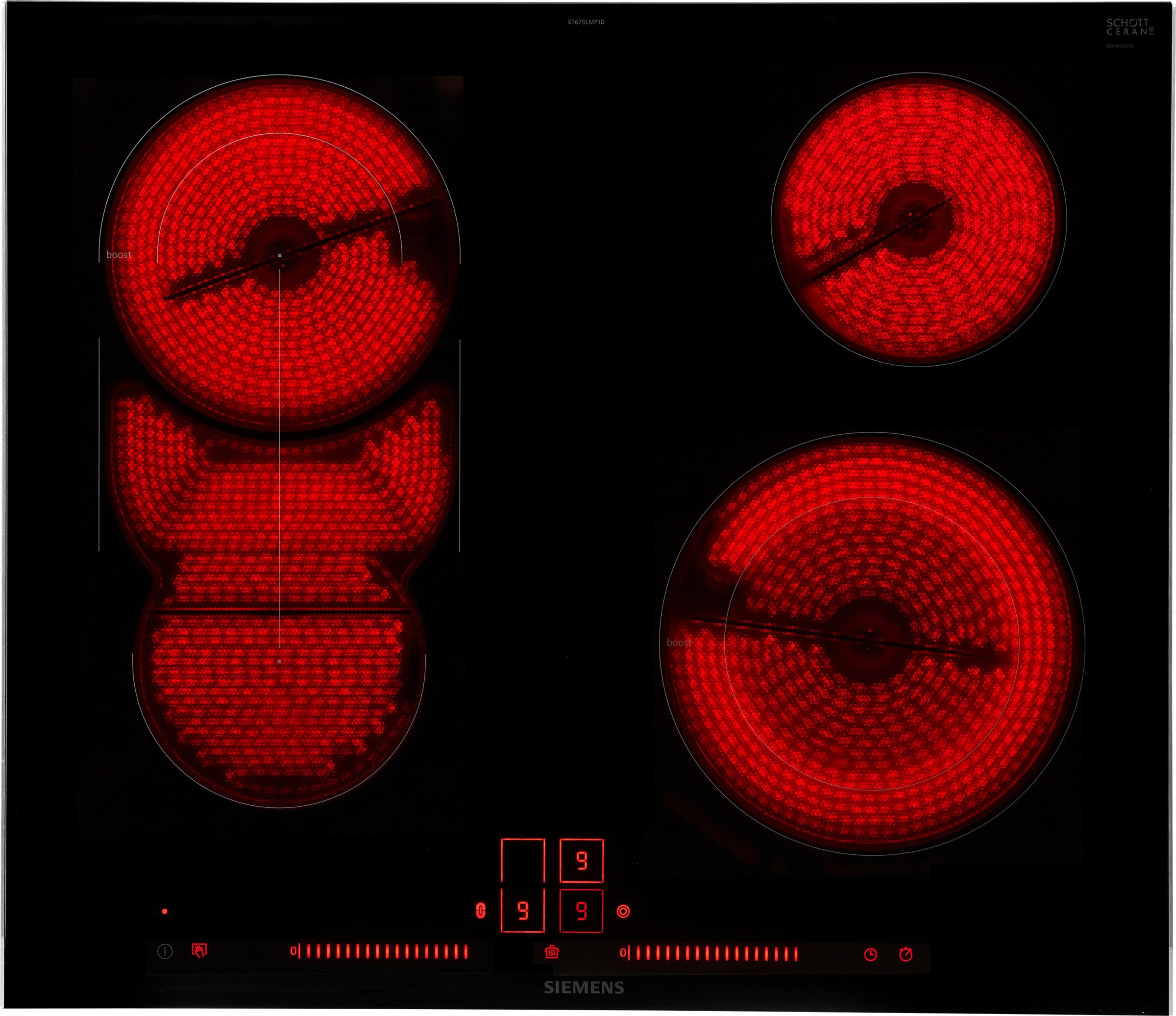 SIEMENS Elektro-Kochfeld von SCHOTT CERAN® »ET...