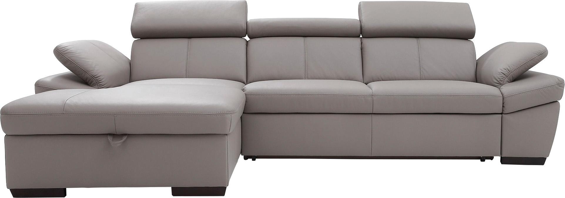 exxpo - sofa fashion Ecksofa "Salerno, Funktionssofa, Breite 280cm, hoher S günstig online kaufen