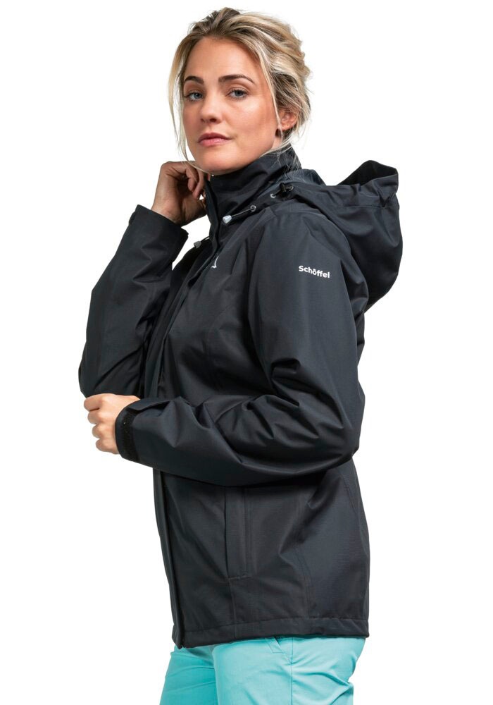 Schöffel Outdoorjacke "Jacket Gmund L", (1 St.), mit Kapuze, Wasserdicht un günstig online kaufen