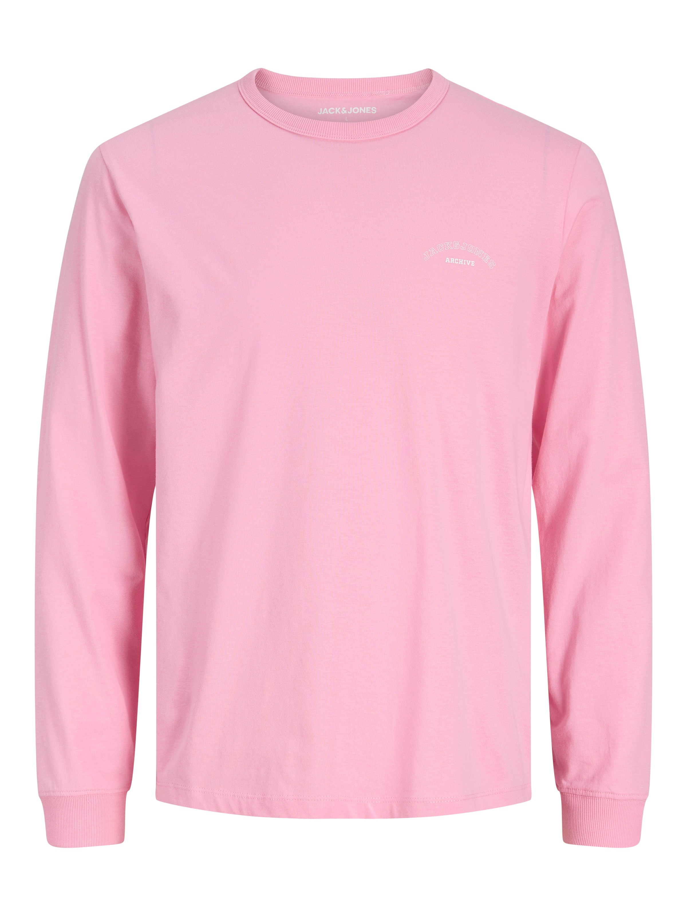 Thumbnail - Jack & Jones Junior Langarmshirt "JJCOLLEGE LOGO TEE LS CREW 2PK MP JNR" Packung, 2 tlg.