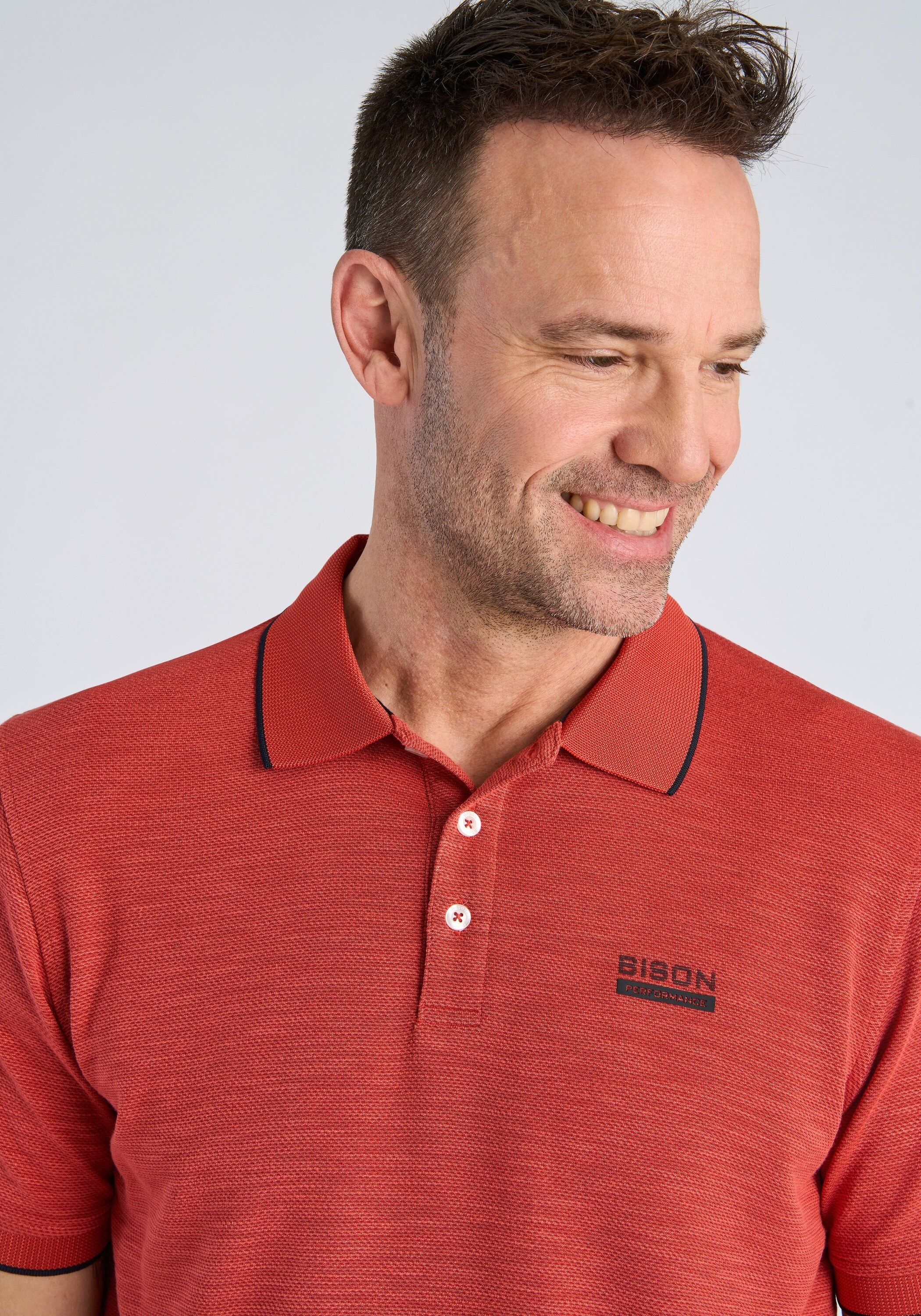 BISON Poloshirt »Poloshirt Comfort Fit«