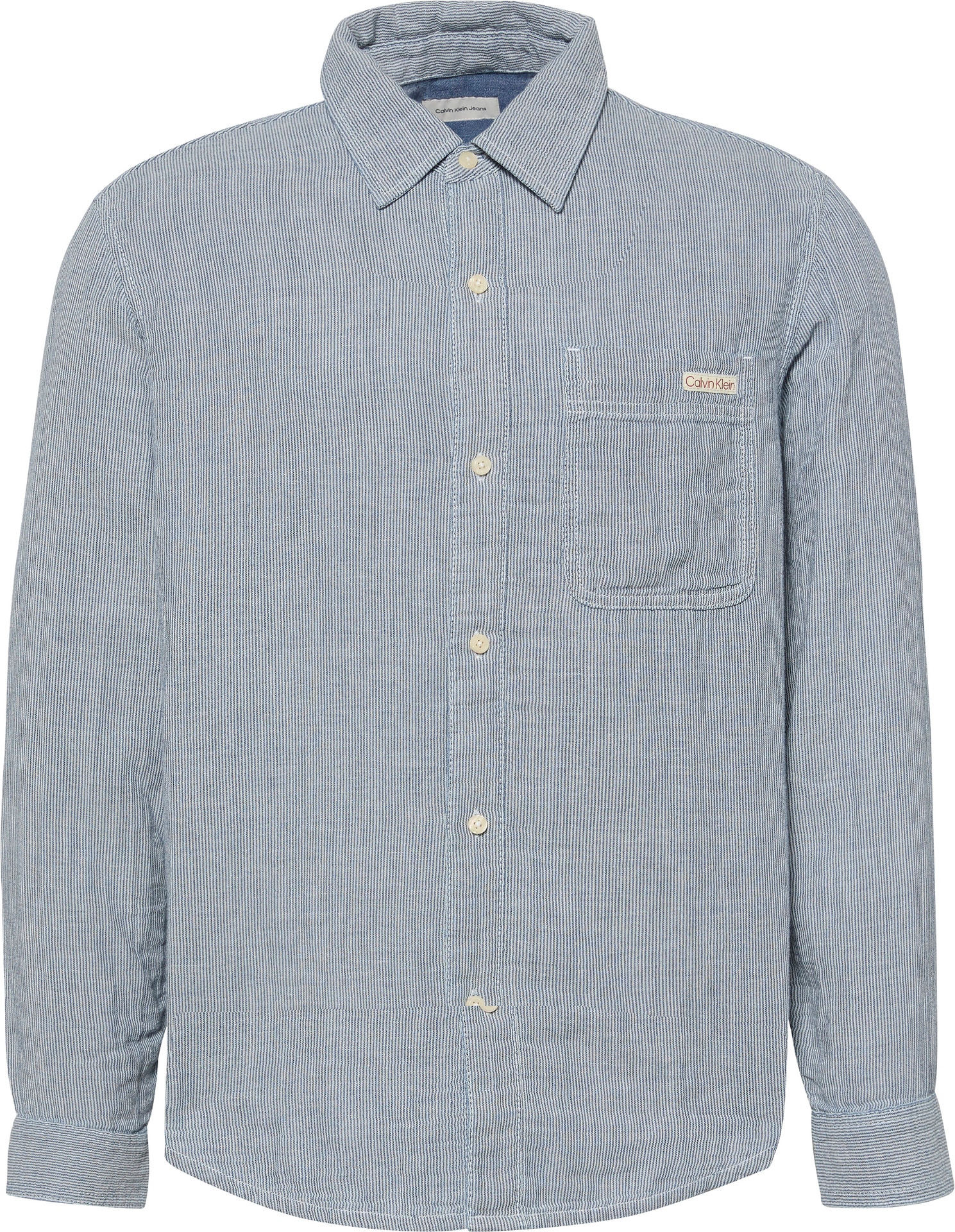 Calvin Klein Jeans Langarmhemd »CASUAL CLASSIC«, Mit Rundhalsausschnitt