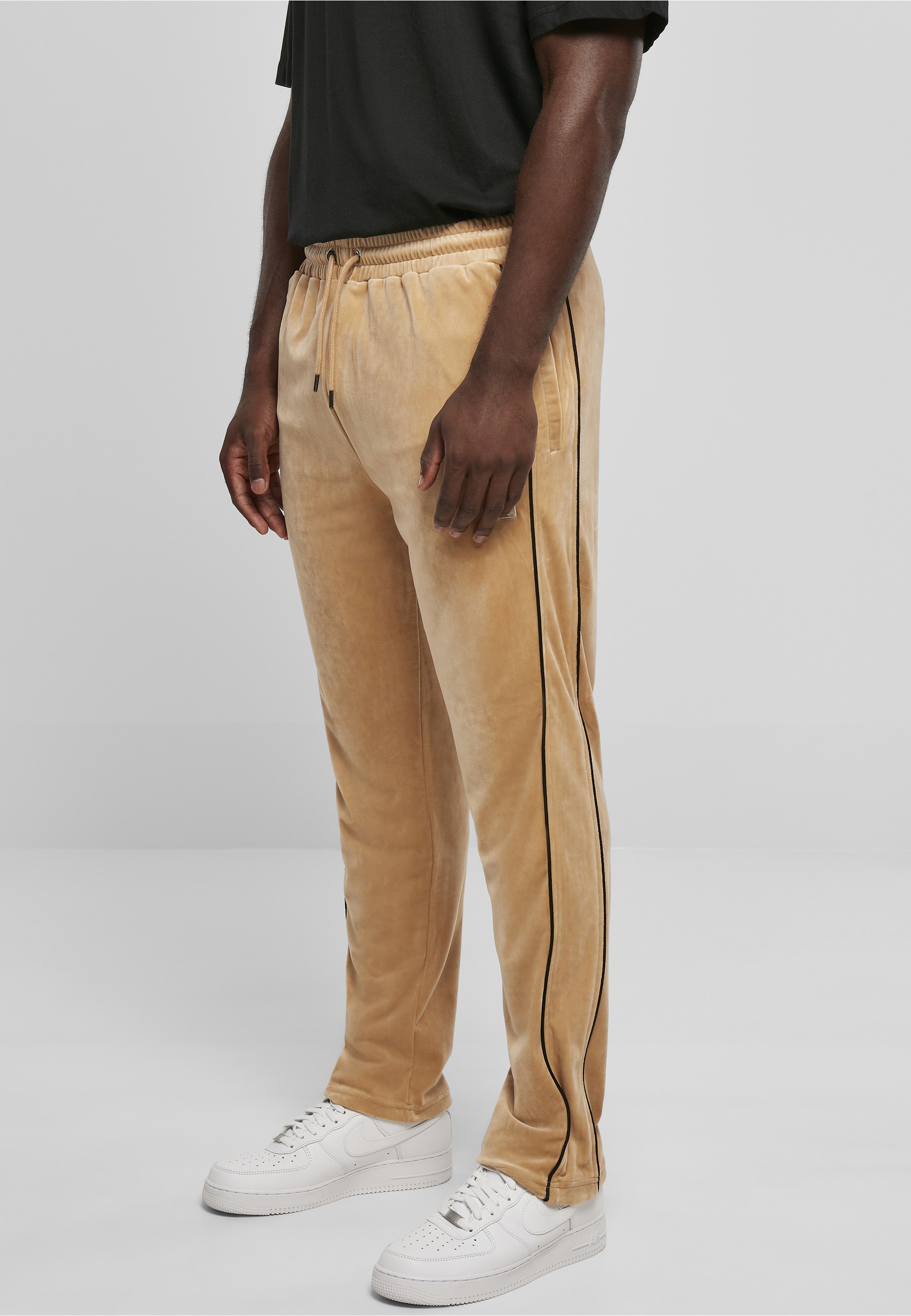 Karl Kani Jogginghose »Karl Kani Herren KM214-022-1 OG Straight Leg Velvet Pants sand«