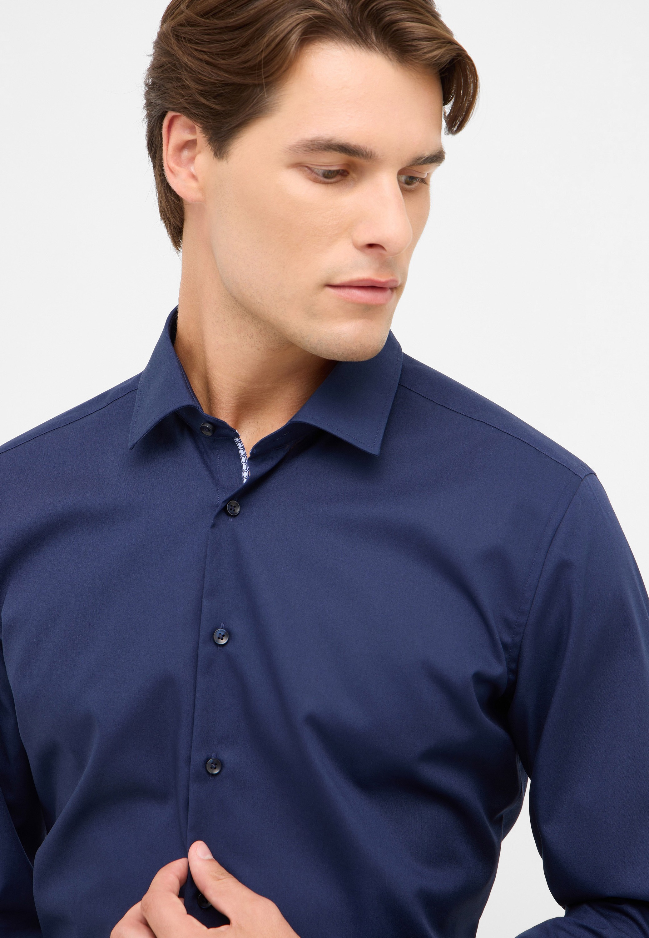 Eterna Langarmhemd »SLIM FIT«, NON IRON (bügelfrei)