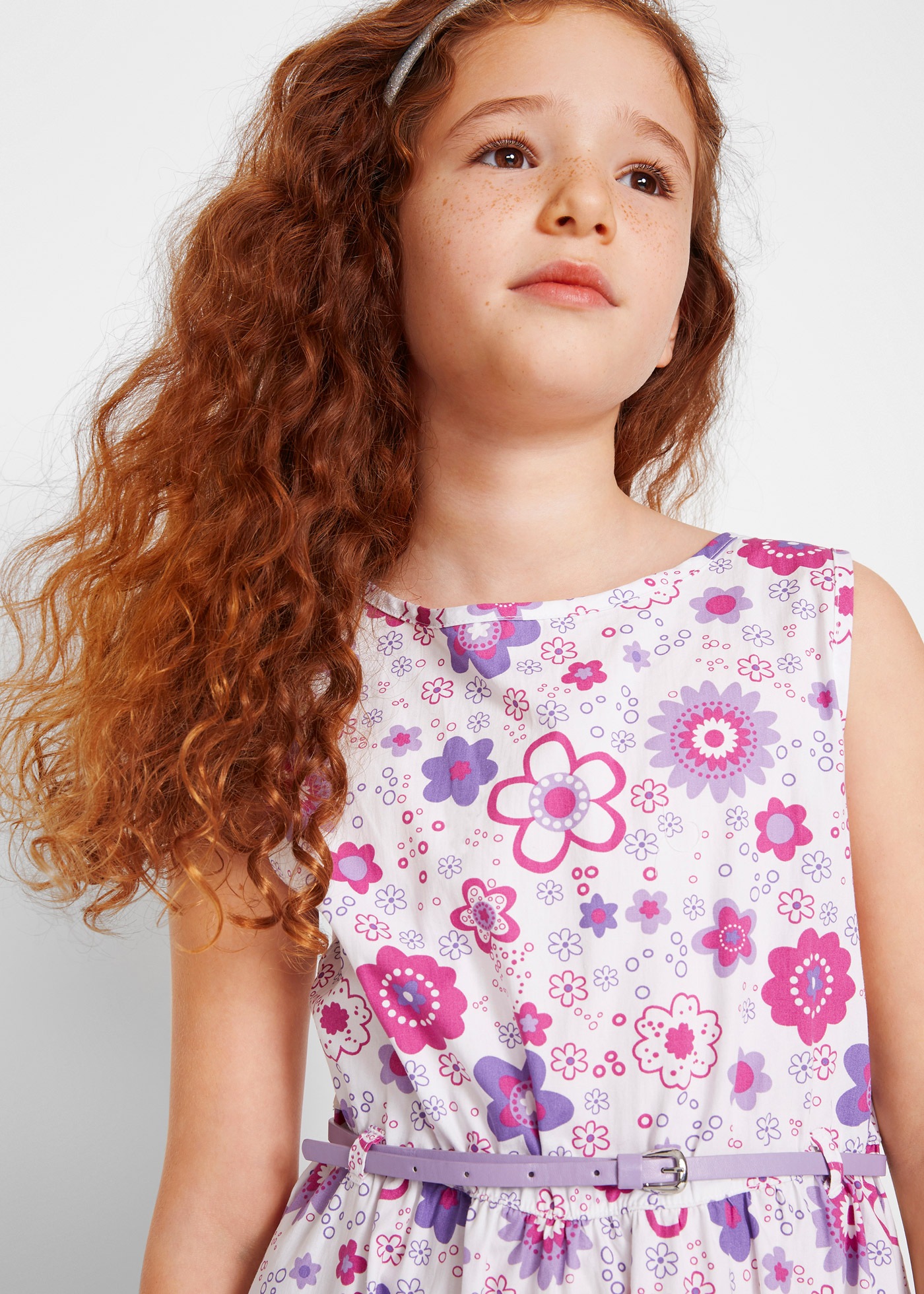 Thumbnail - bonprix Sommerkleid Set, 3 tlg. für besondere Anlässe, dreiteiliges Set, aus Baumwolle, Regular Fit