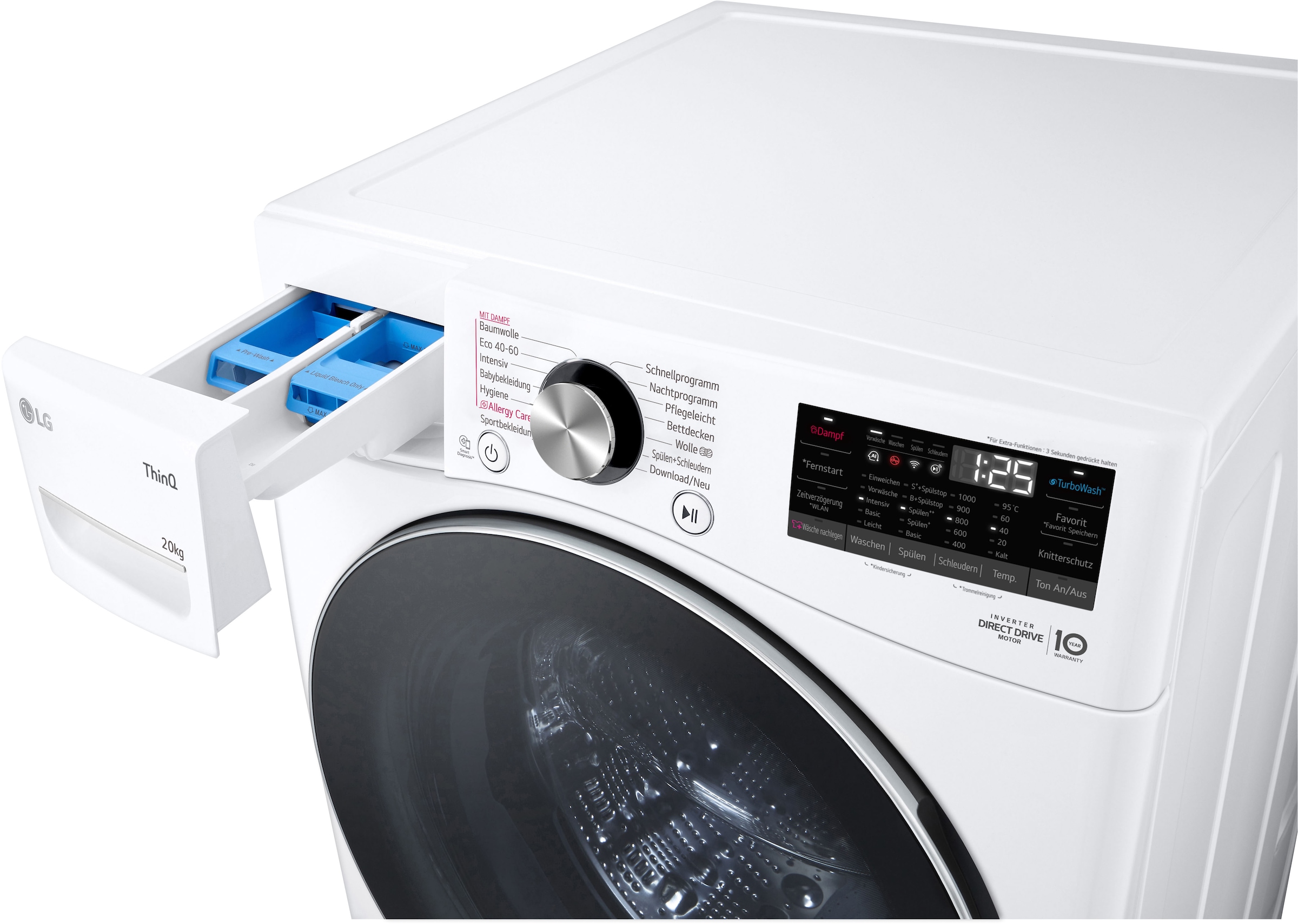 LG Waschmaschine Big Capacity »F0WVT202«, 20 kg, 1000 U/min