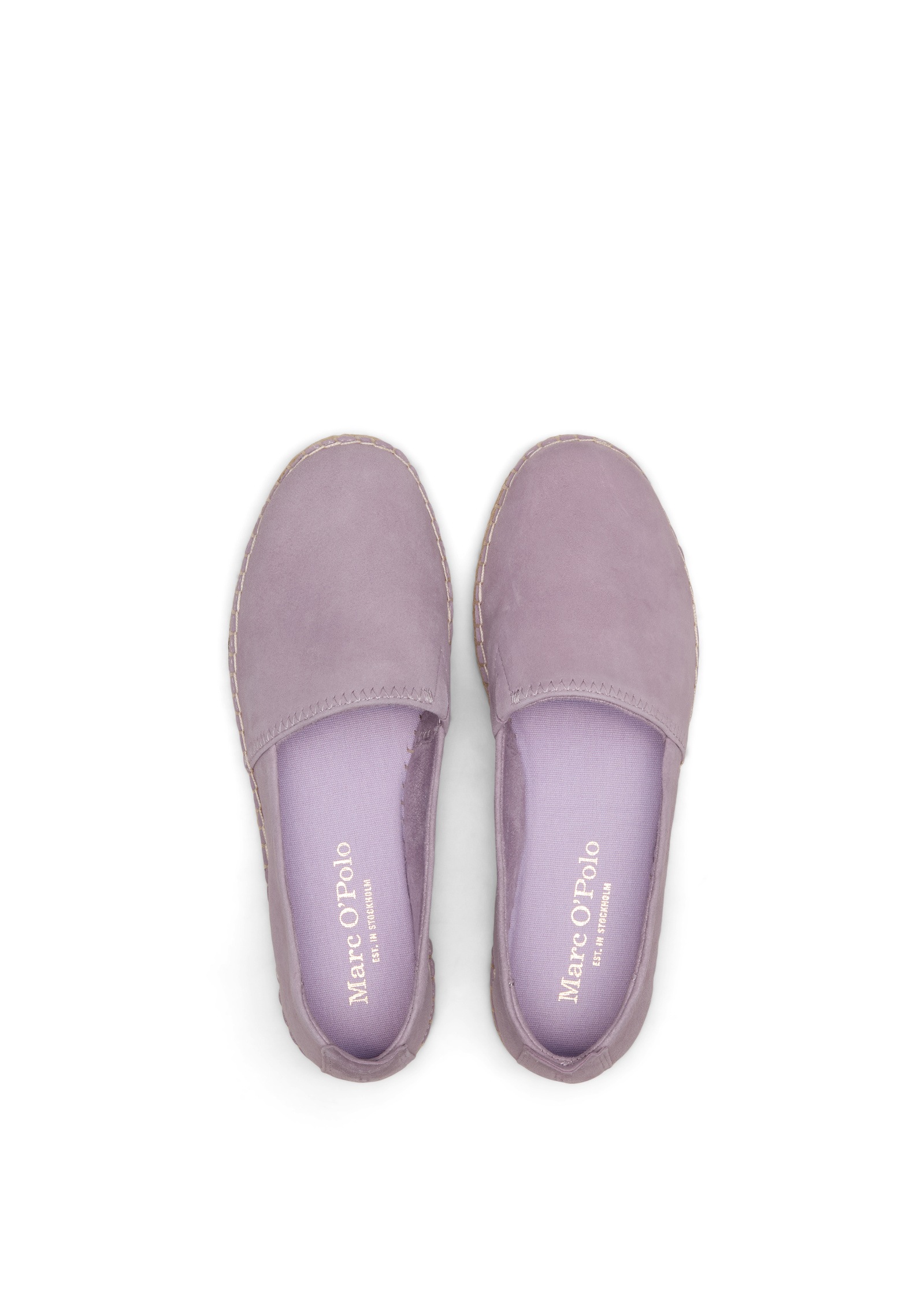 Marc O'Polo Espadrille »aus edlem Velours-Ziegenleder«