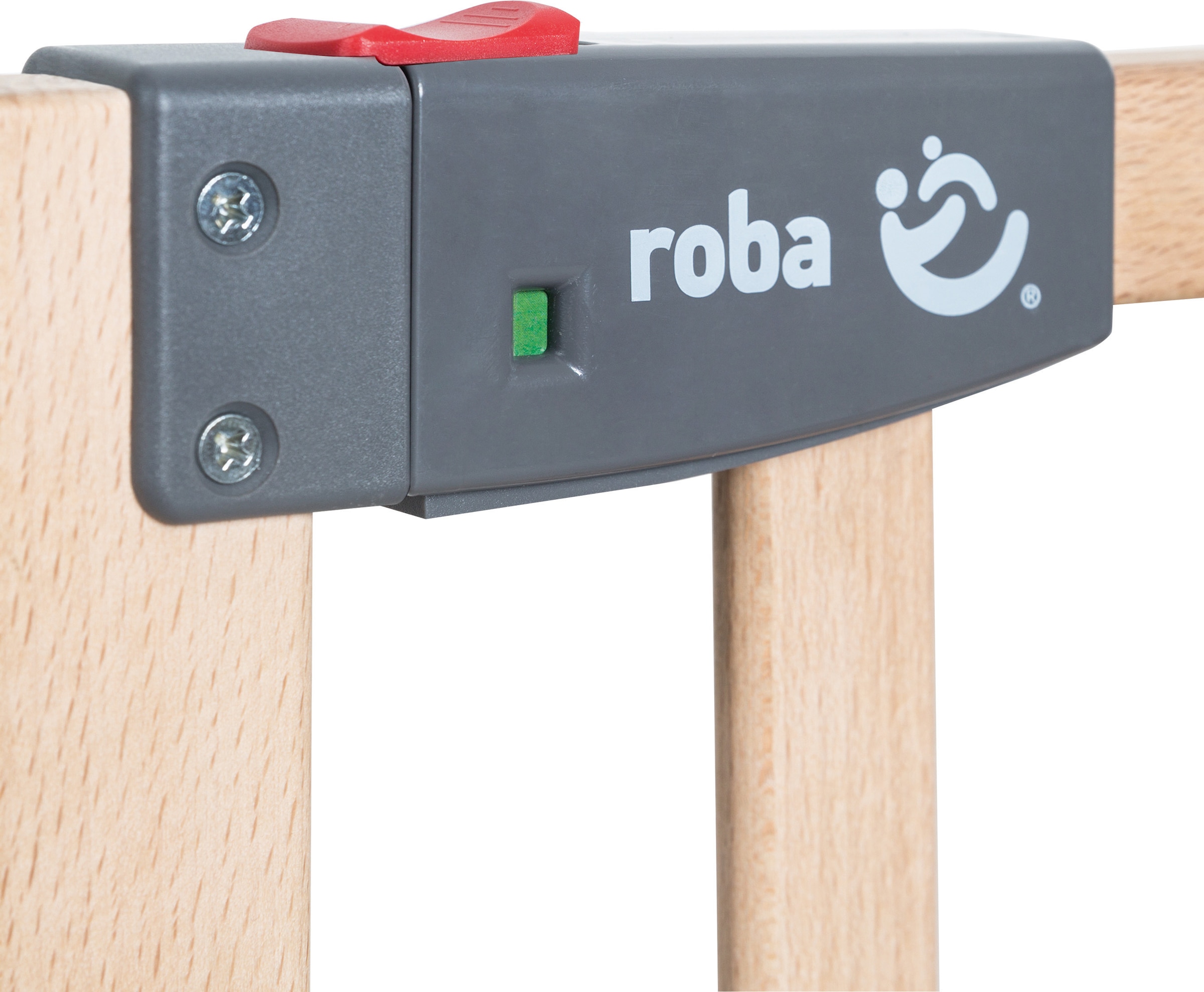 roba® Türschutzgitter »Safety Up«, 91,5 - 118,5 cm; aus massivem Buchenholz