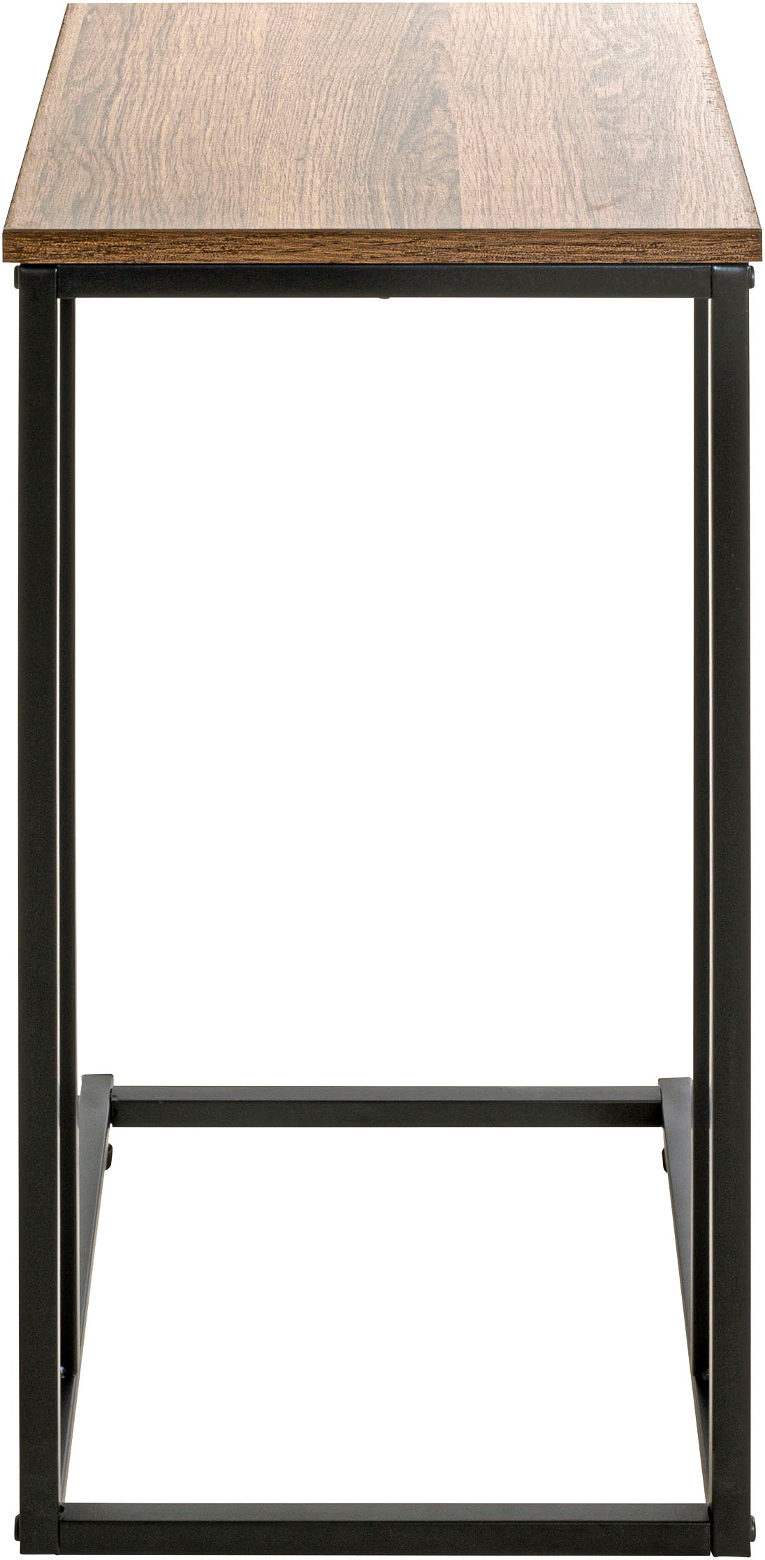 HAKU Beistelltisch »Rollwagen, Trolley« 1 Stk. tlg. rechteckig - aus Metall Schwarz B/T/H 30/40/67 cm