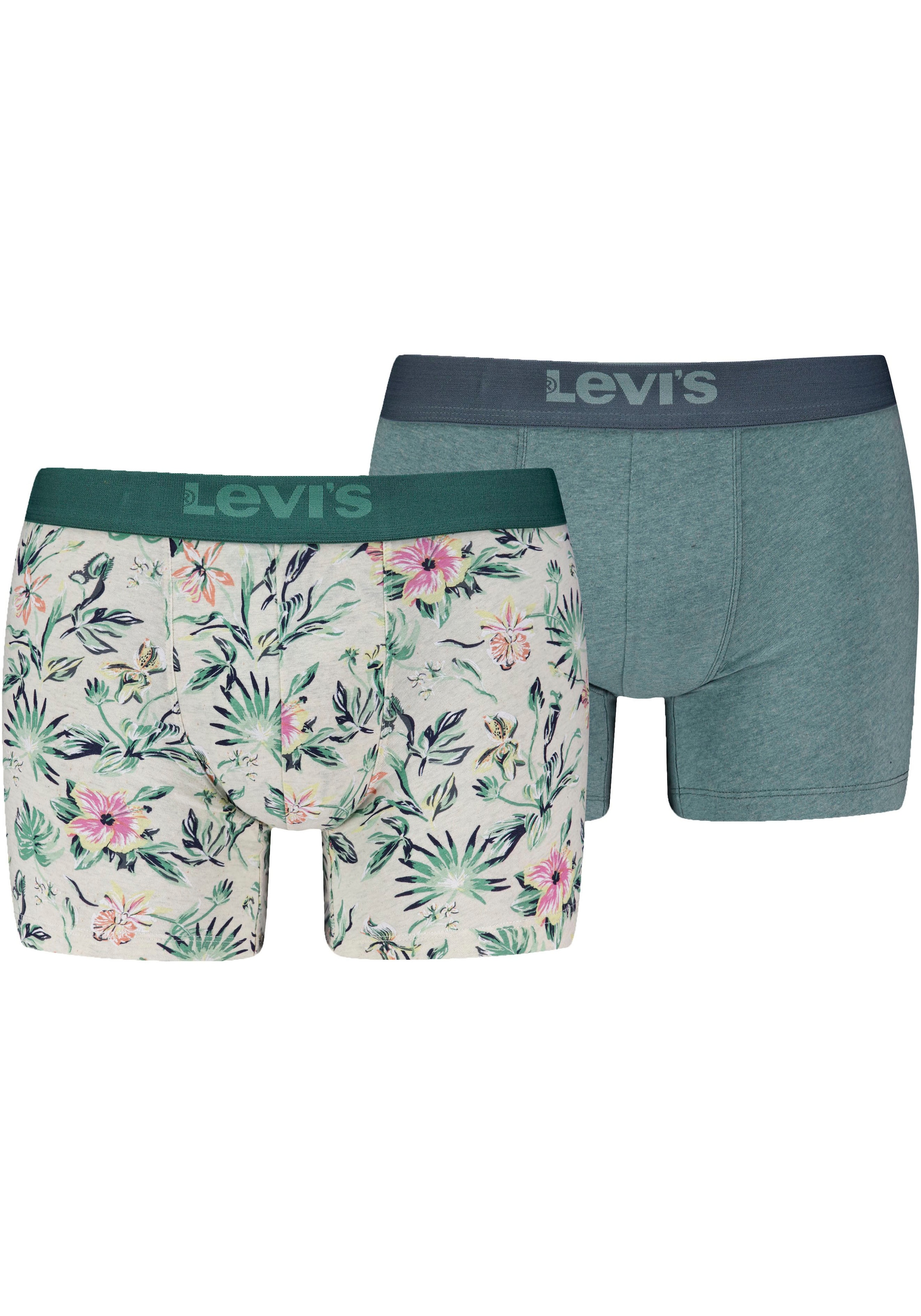 Levi's® Boxershorts, LEVIS MEN FLOWER AOP BOXER BRIEF 2P