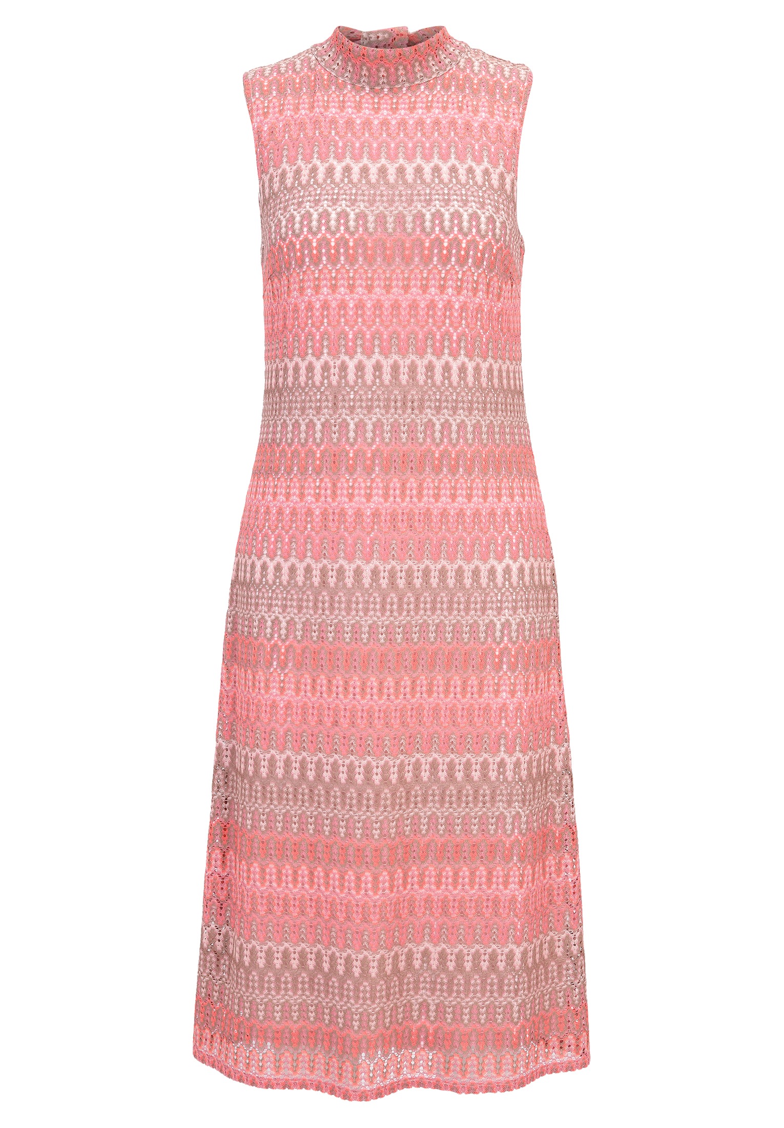 Cartoon Midikleid "Damen mit Stehkragen" Ohne Tasche Design günstig online kaufen