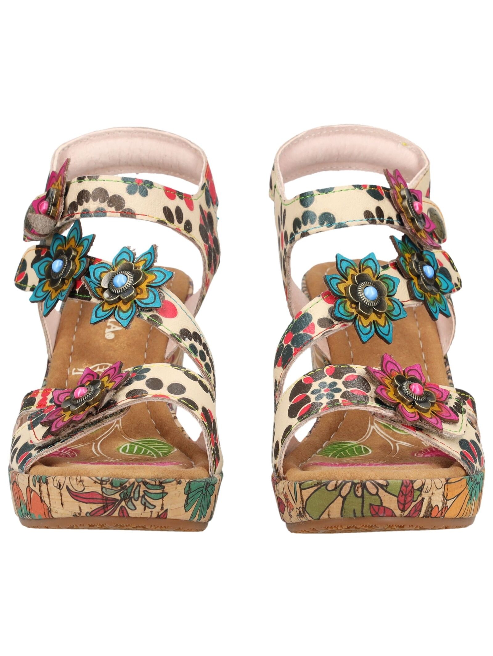 LAURA VITA High-Heel-Sandalette »LAURA VITA Sandalen Leder«