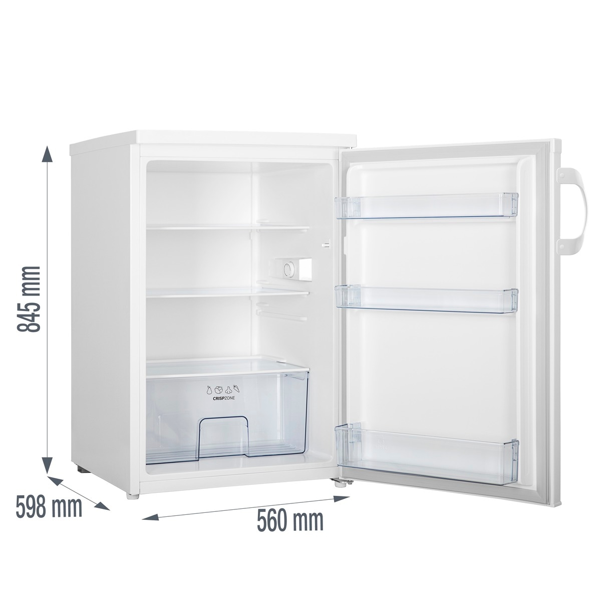GORENJE Table Top Kühlschrank »R49DPW« 84,5 cm hoch 56 cm breit