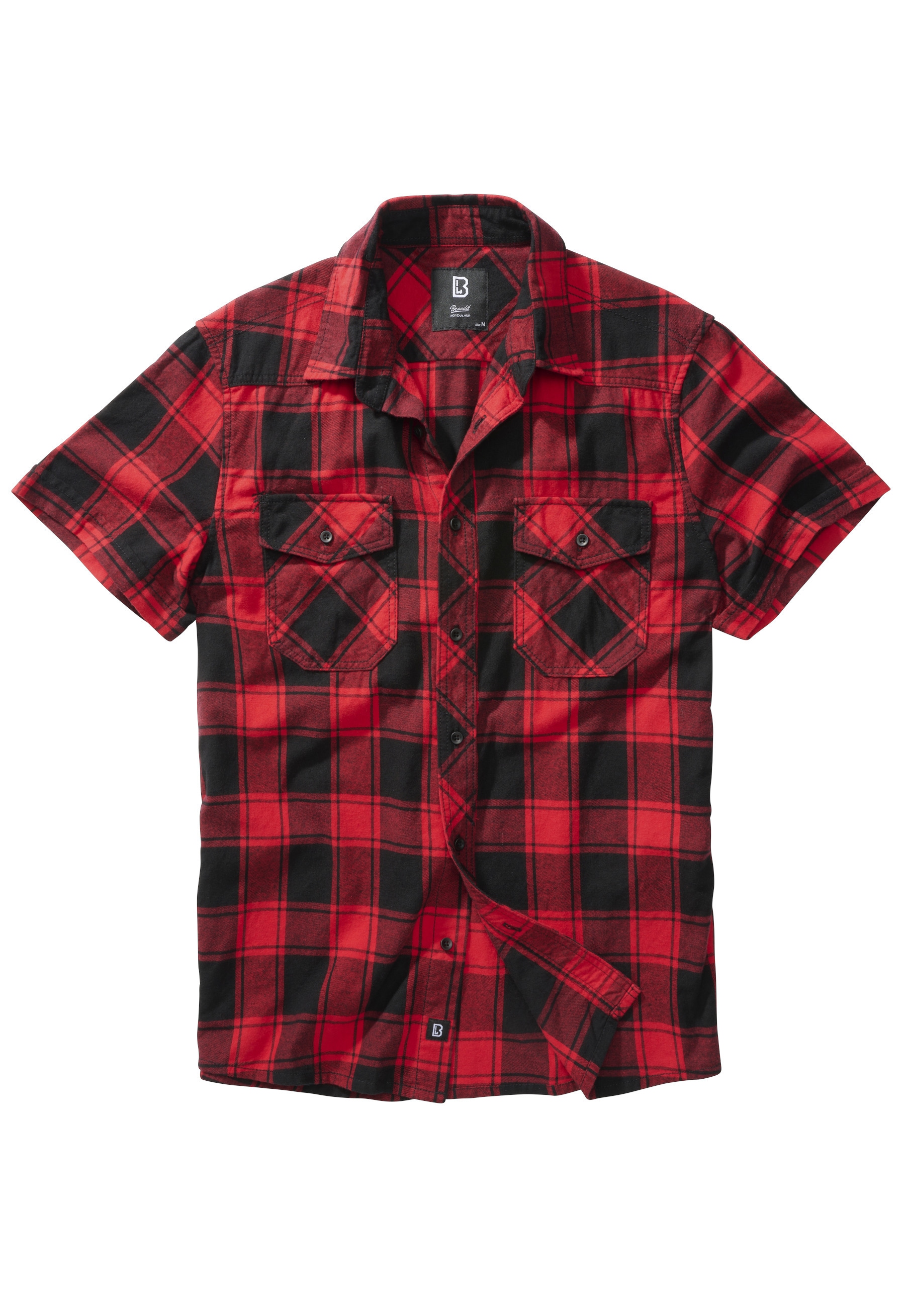Brandit Kurzarmshirt »Brandit Herren Checkshirt Halfsleeve« 1 Stk.