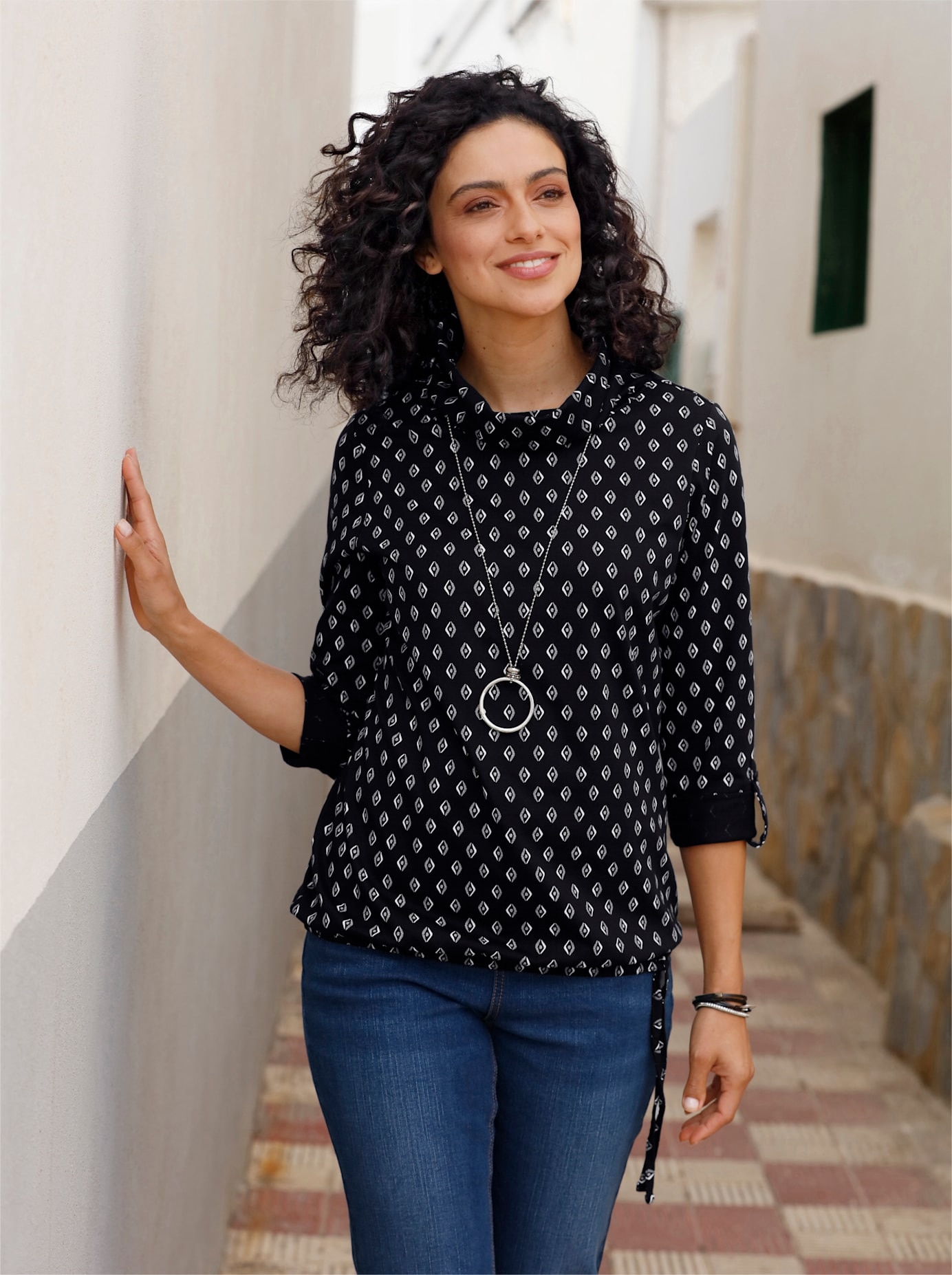 Inspirationen Rollkragenshirt "Rollkragen-Shirt" 1 Stk. günstig online kaufen