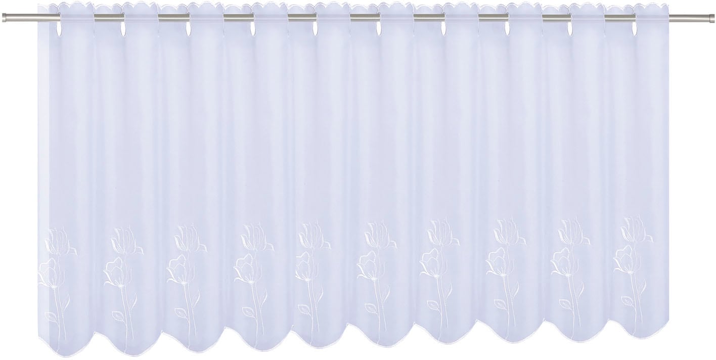 Gerster Scheibengardine "Sabine" Durchzuglöcher 1 Stk. tlg. HxB: 50x150, mi günstig online kaufen