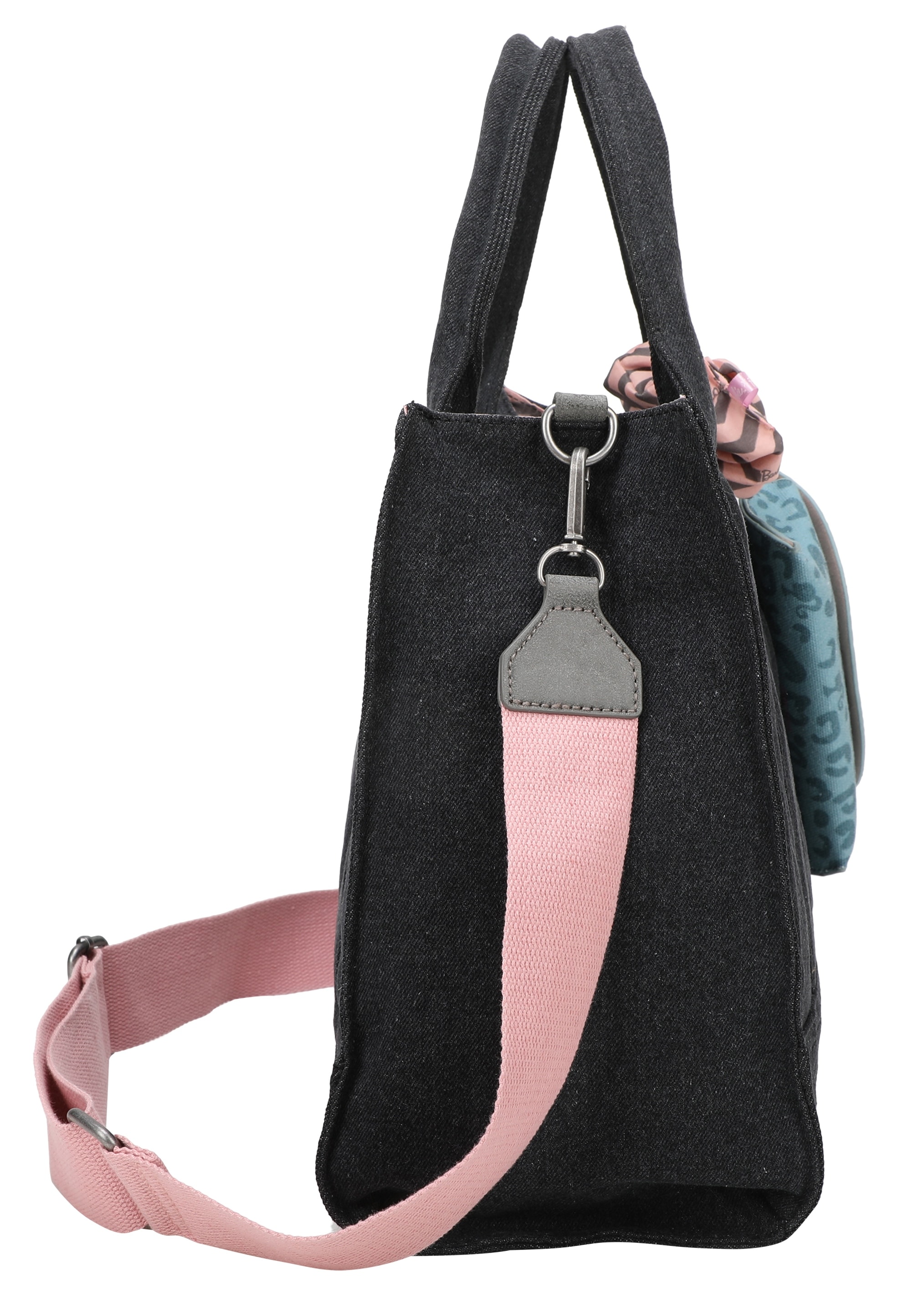 Fritzi aus Preußen Henkeltasche »Tote Bag Malibu Denim Limited Barbie«, mit abnehmbarem Haarband