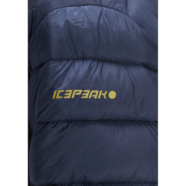 Icepeak Funktionsjacke »PENIG JR - für Kinder«, mit Kapuze, mit kontrastfarbenem  Logoschriftzug am Oberarm | BAUR