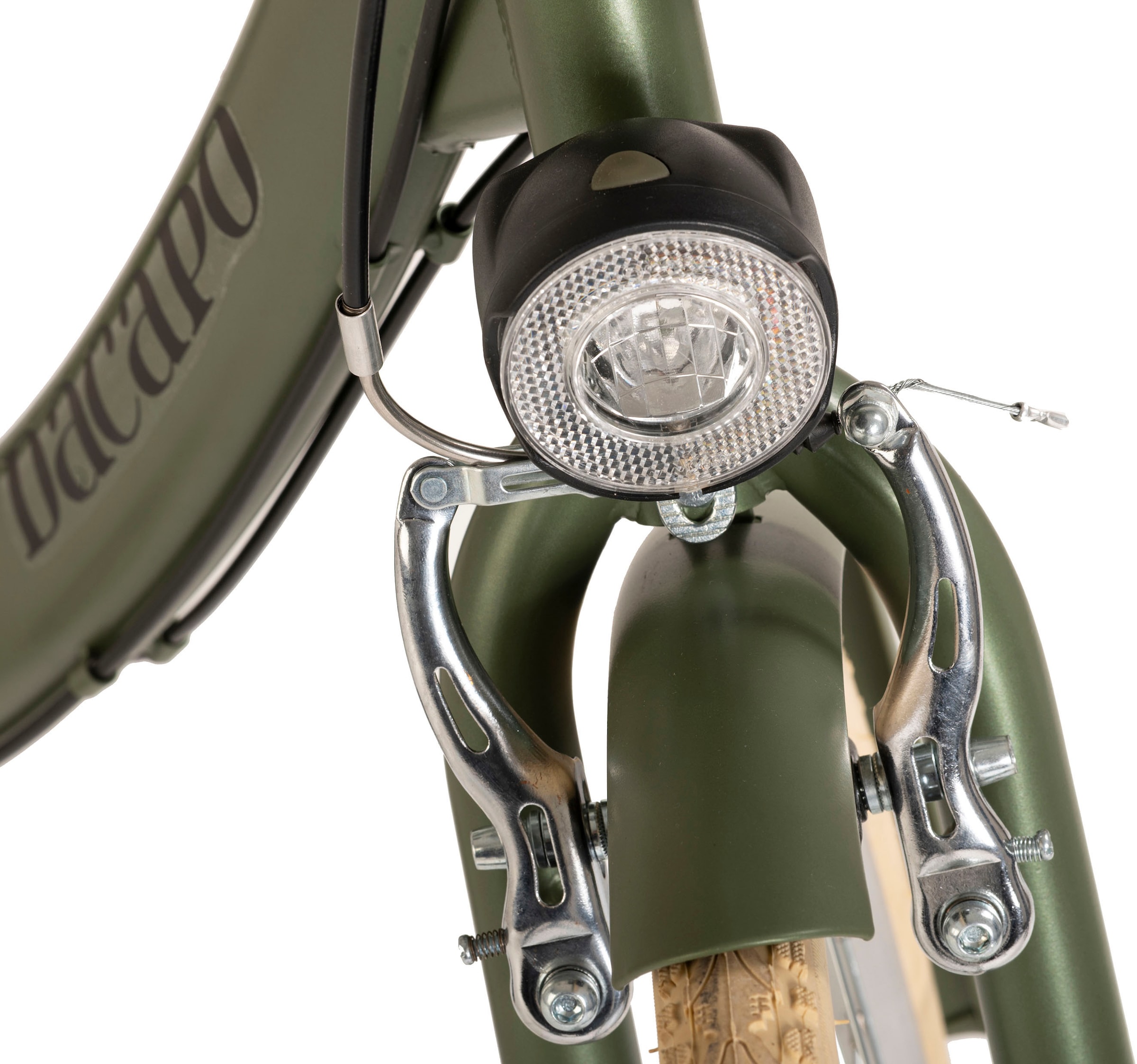 Dacapo Cityrad »Damenfahrrad 28'' Toscana grün Oregano 6 Gänge RH 48 cm«, 6 Gang, Kettenschaltung