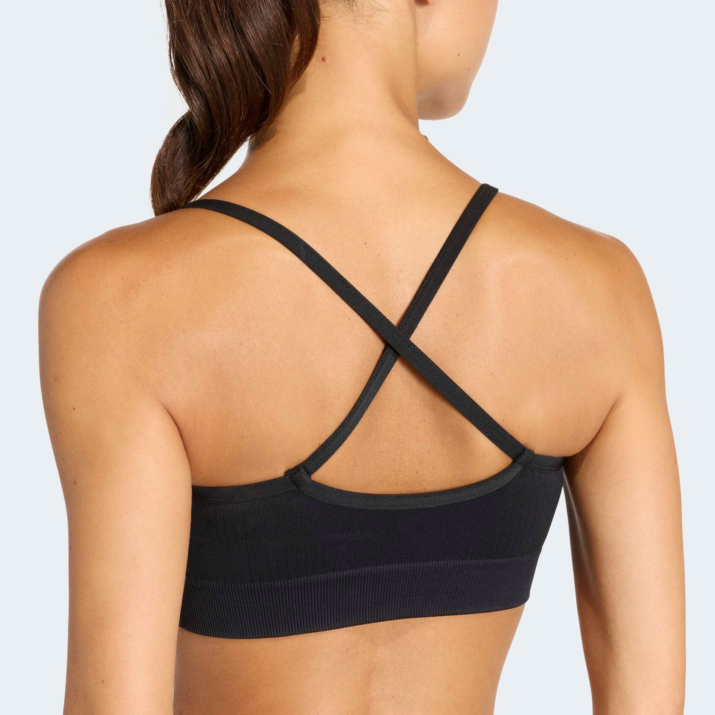 adidas Performance Sport-BH »WORKOUT ESSENTIALS KNIT LIGHT SUPPORT PADDED BH«