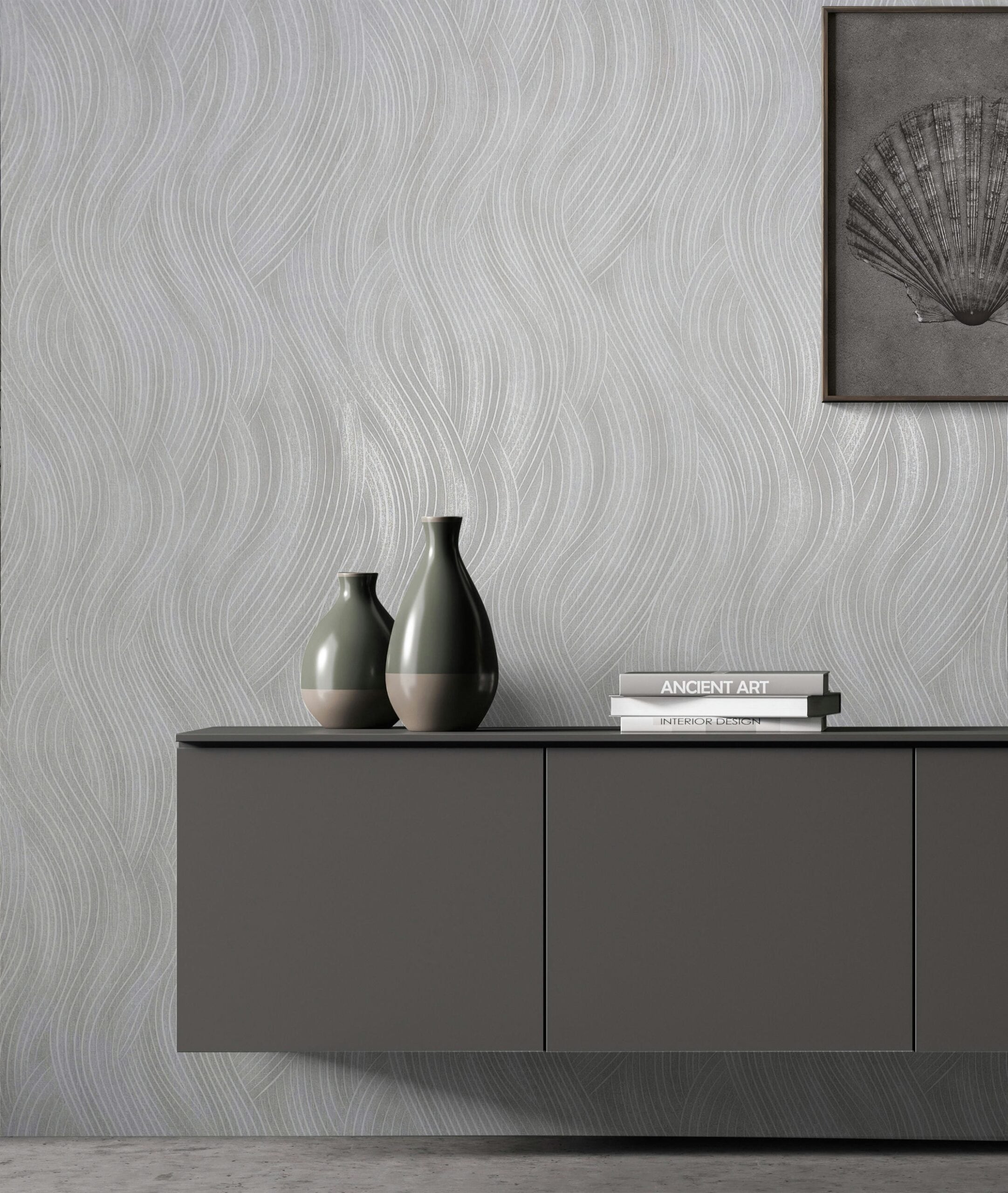 Marburg Vliestapete »Tapete Wavy Stripes«, geometrisch, moderne Vliestapete für Wohnzimmer Schlafzimmer Küche