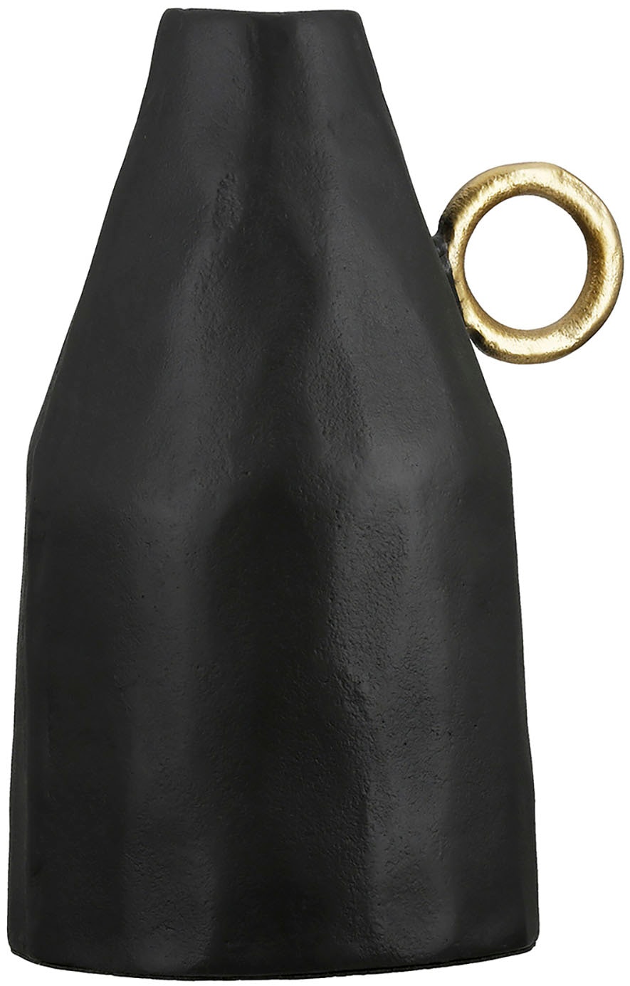 GILDE Tischvase "Vase Dora, schwarz H.31 cm", (1 St.) günstig online kaufen