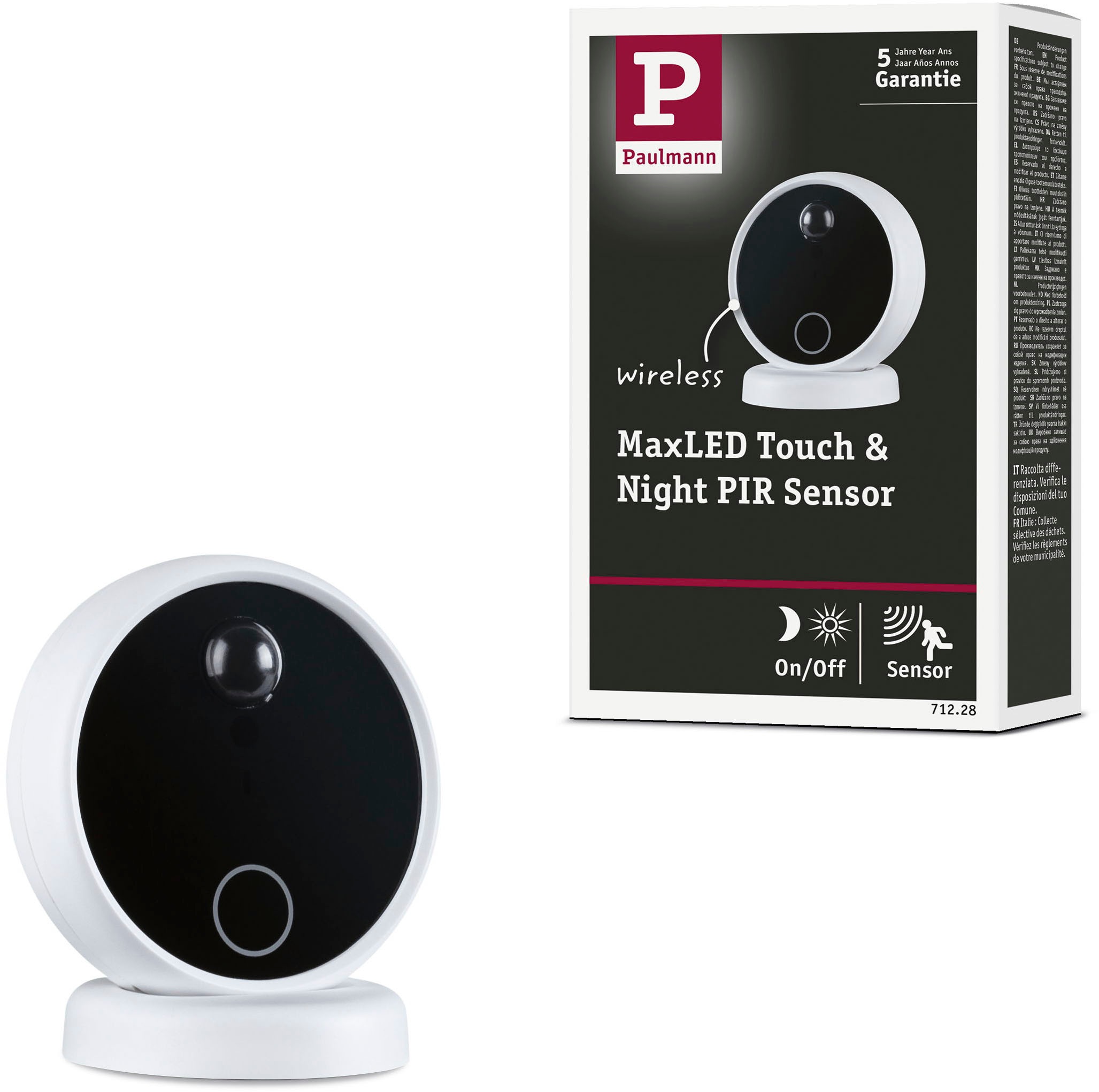 Paulmann Sensor »MaxLED DC3V Weiß Schwarz« (1 S...