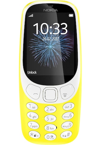 Nokia Handy »3310« gelb 61 cm/24 Zoll 16 GB ...