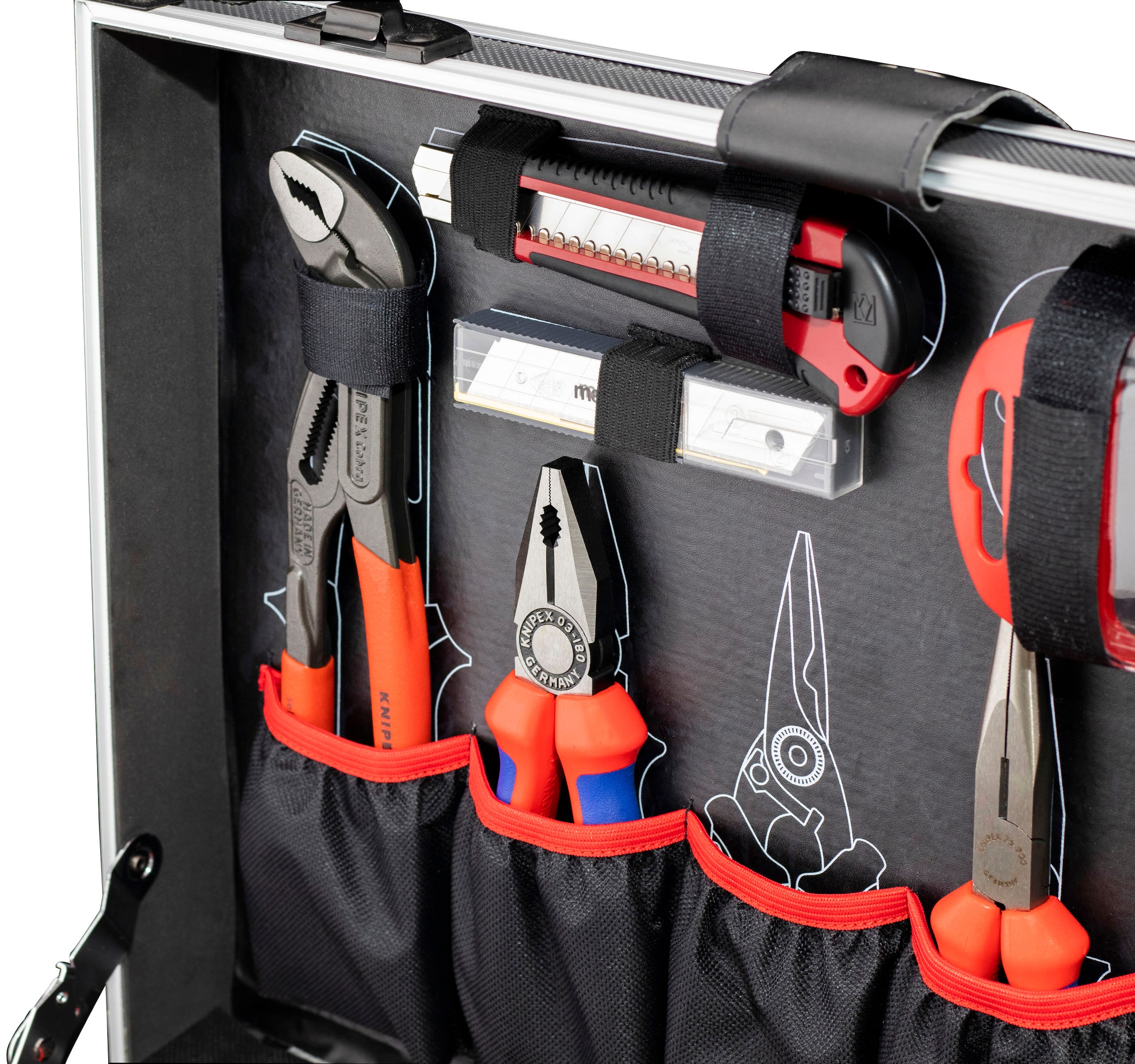 131-teilig, bestellen / Wera, BAUR Werkzeugkoffer meister Werkzeugset Qualitätswerkzeug & online | Knipex »Profi von 8973750«, mit Alu-Koffer