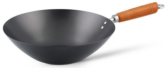 KEN HOM Wok "Classic" Stahl 1 Stk. tlg. Ø 31 cm günstig online kaufen