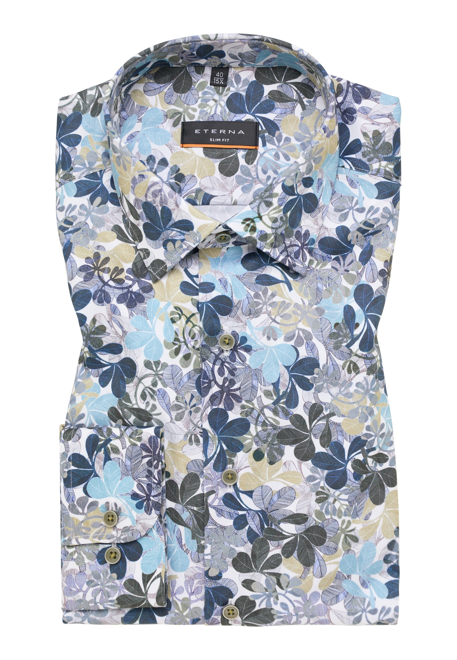Eterna Langarmhemd »SLIM FIT« NON IRON (bügelfrei)